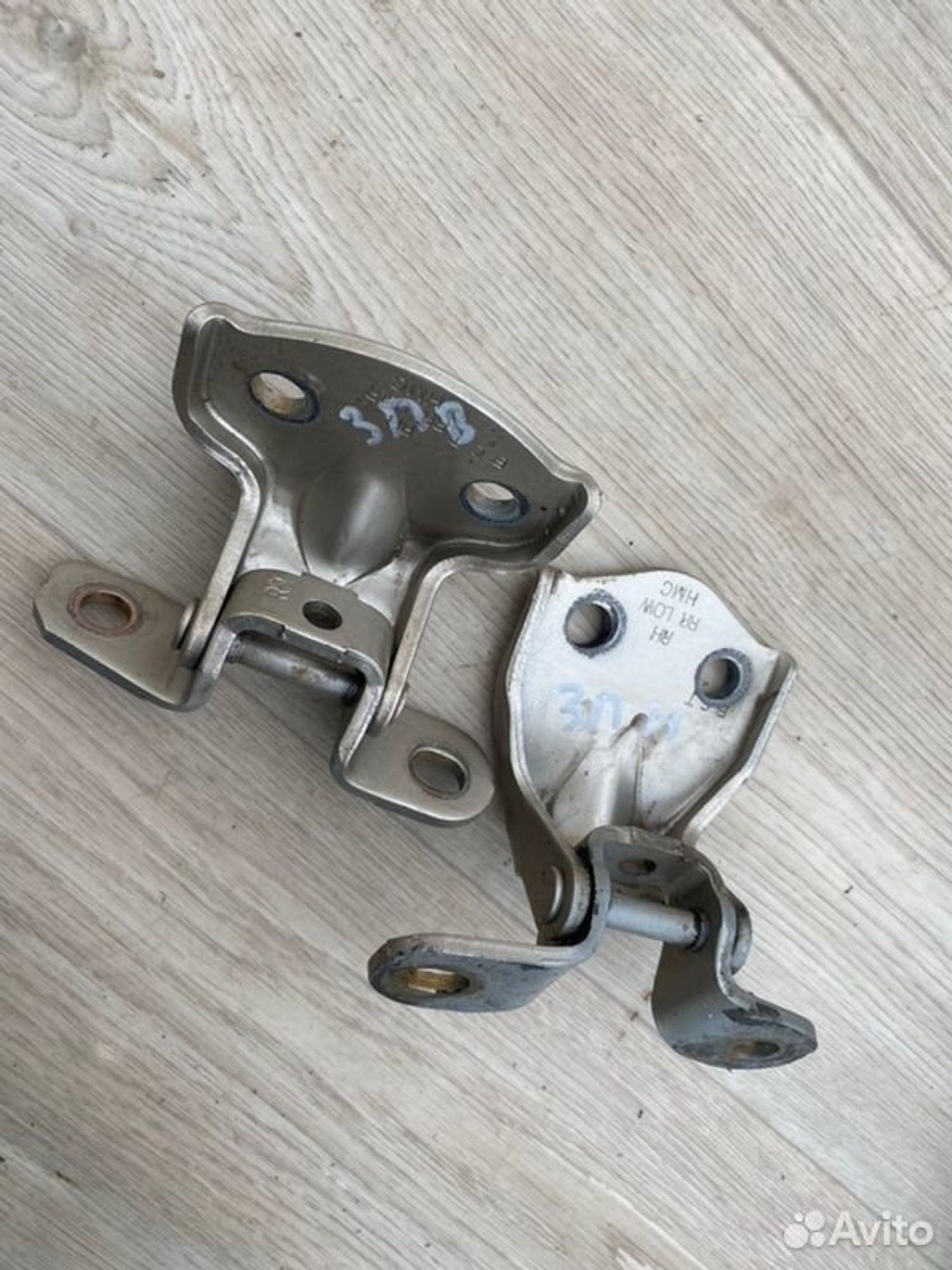 Петля двери задняя правая Hyundai Accent G4EB 2006, 1000 рублей, Семиозерка