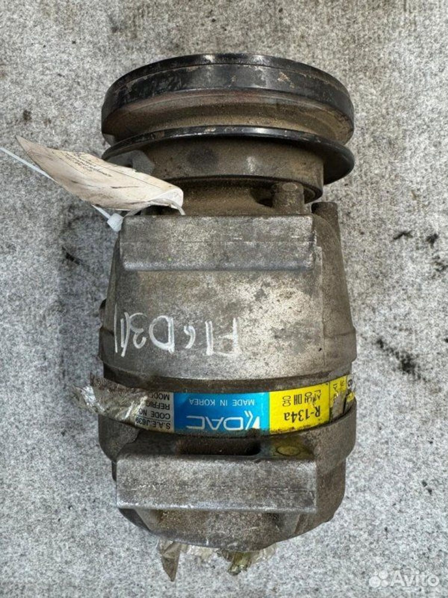 Компрессор кондиционера Daewoo Nexia N150 F16D3, 2500 рублей, Семиозерка