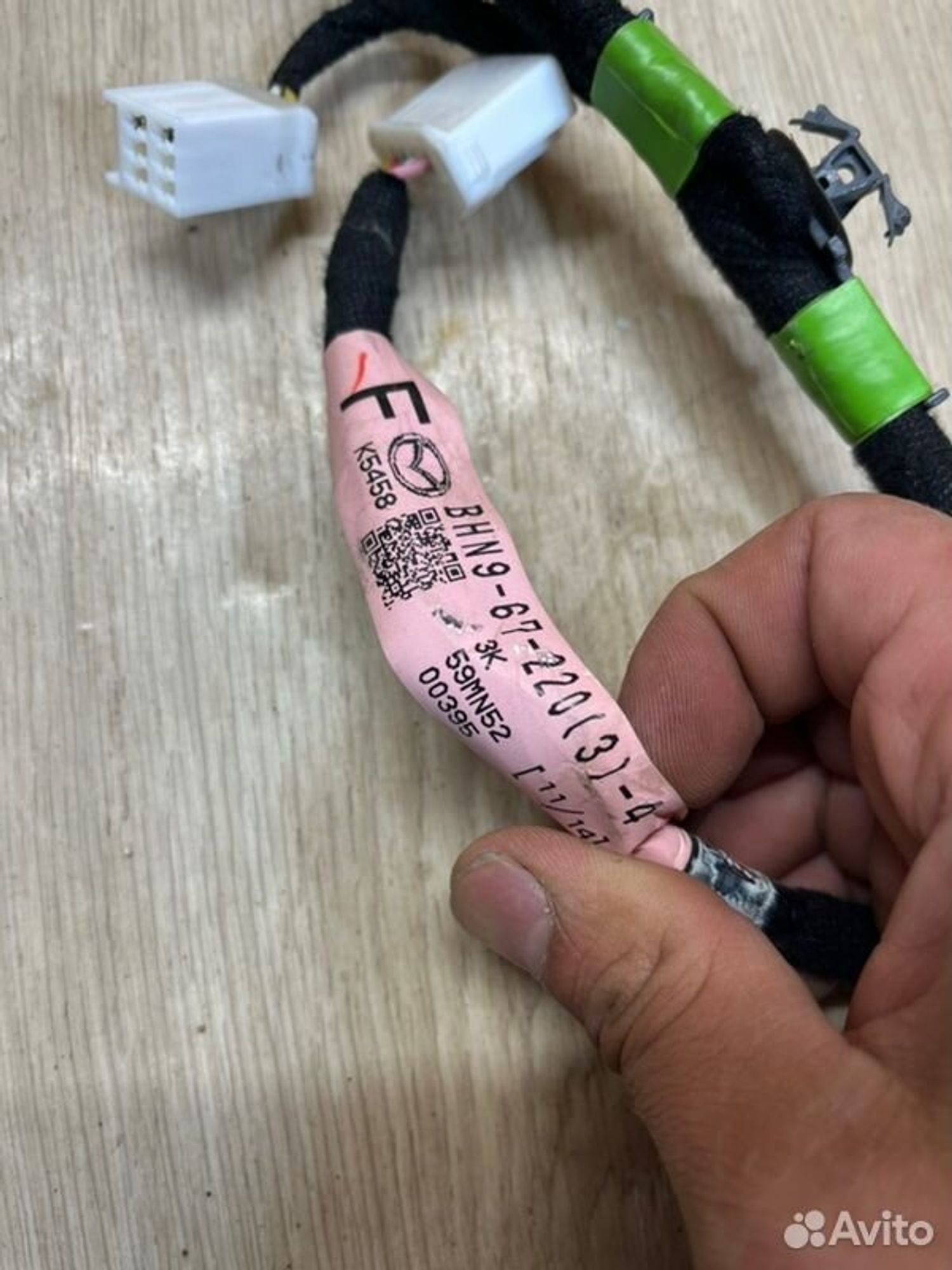 Проводка двери задняя левая Mazda 3 BM Z6 2013, 1000 рублей, Семиозерка