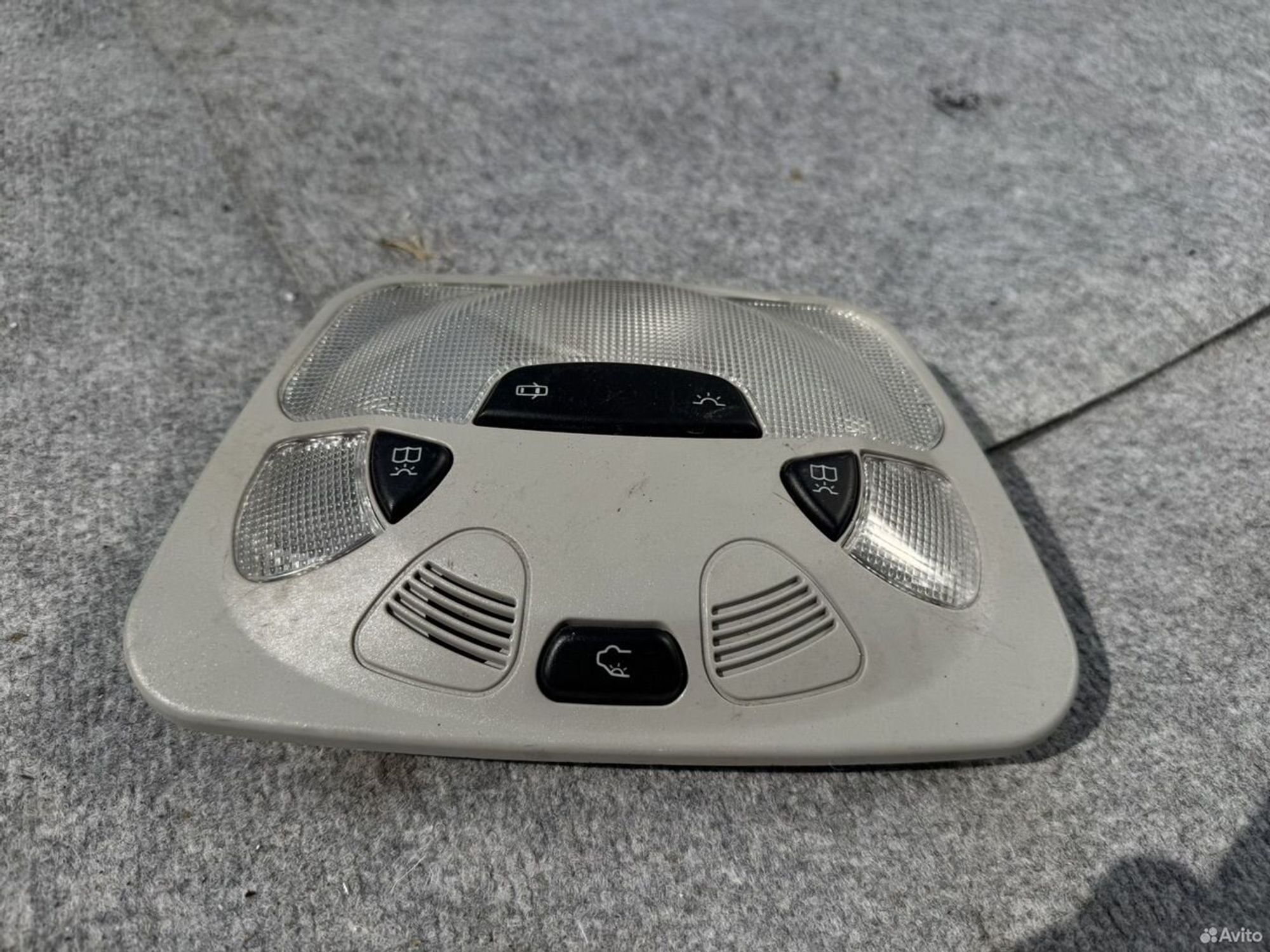 Плафон освещения салона Mercedes w203 c230, 1500 рублей, Семиозерка