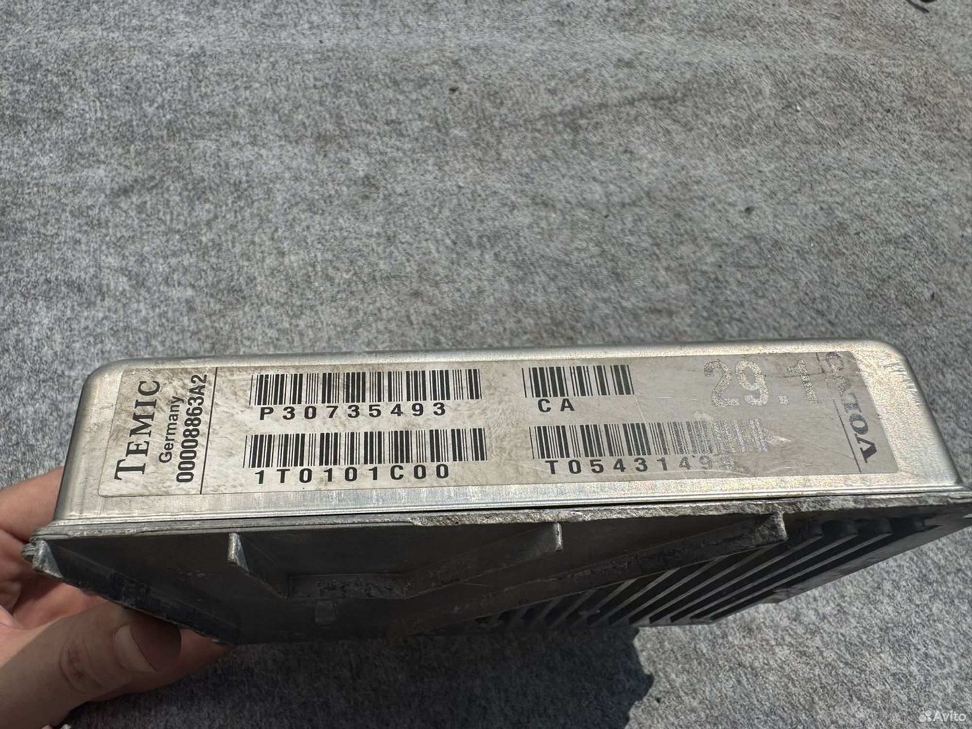 Эбу двигателя Volvo s 60, 2500 рублей, Семиозерка