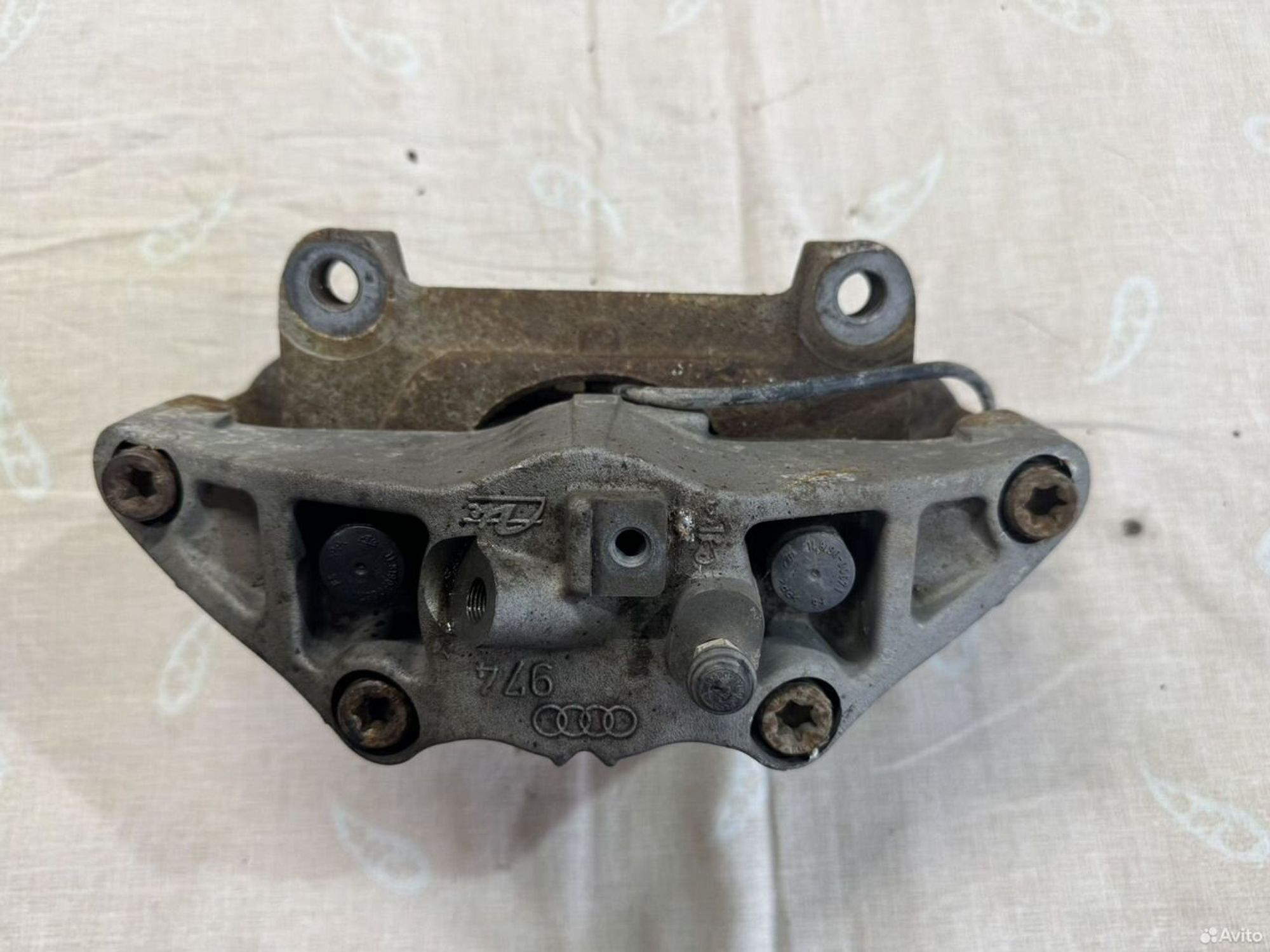 Суппорт тормозной передний правый Audi A4, 2200 рублей, Семиозерка