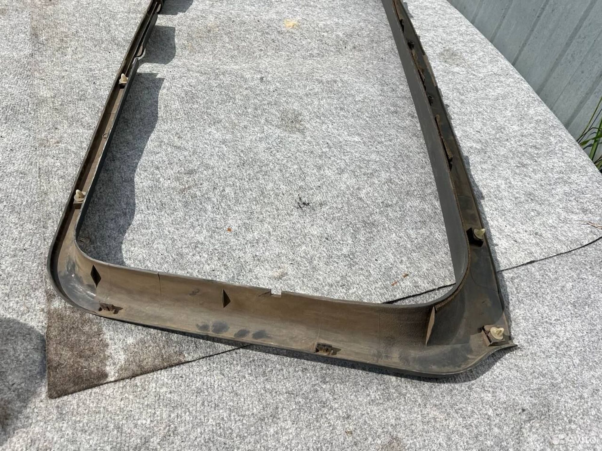 Рамка стекла задней двери Mitsubishi Pajero 2, 1500 рублей, Семиозерка