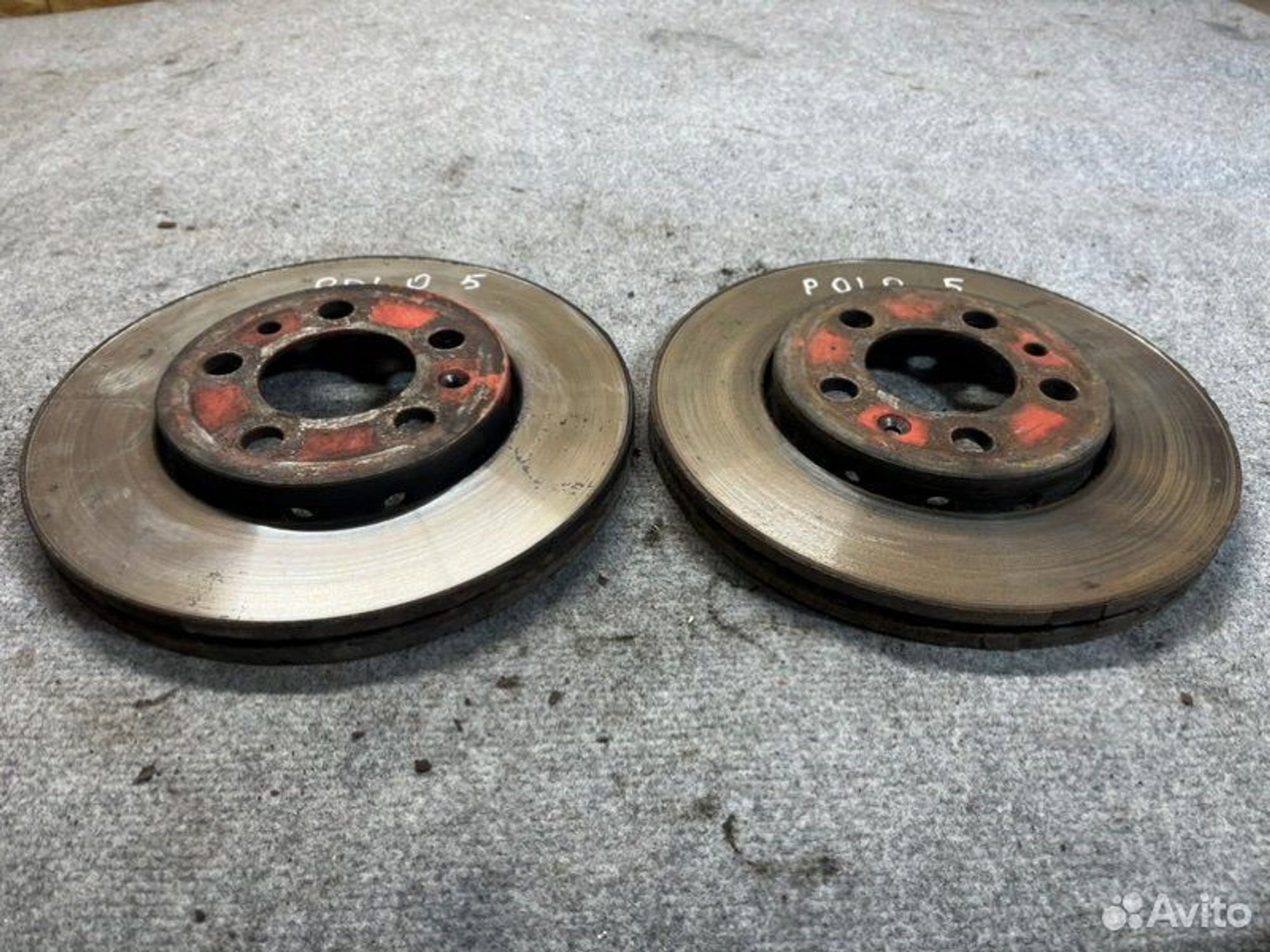 Диск тормозной Volkswagen Polo CFN 2012, 1600 рублей, Семиозерка