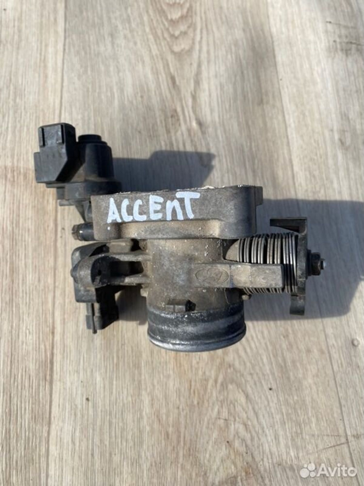 Дроссельная заслонка Hyundai Accent G4EB 2006, 2000 рублей, Семиозерка