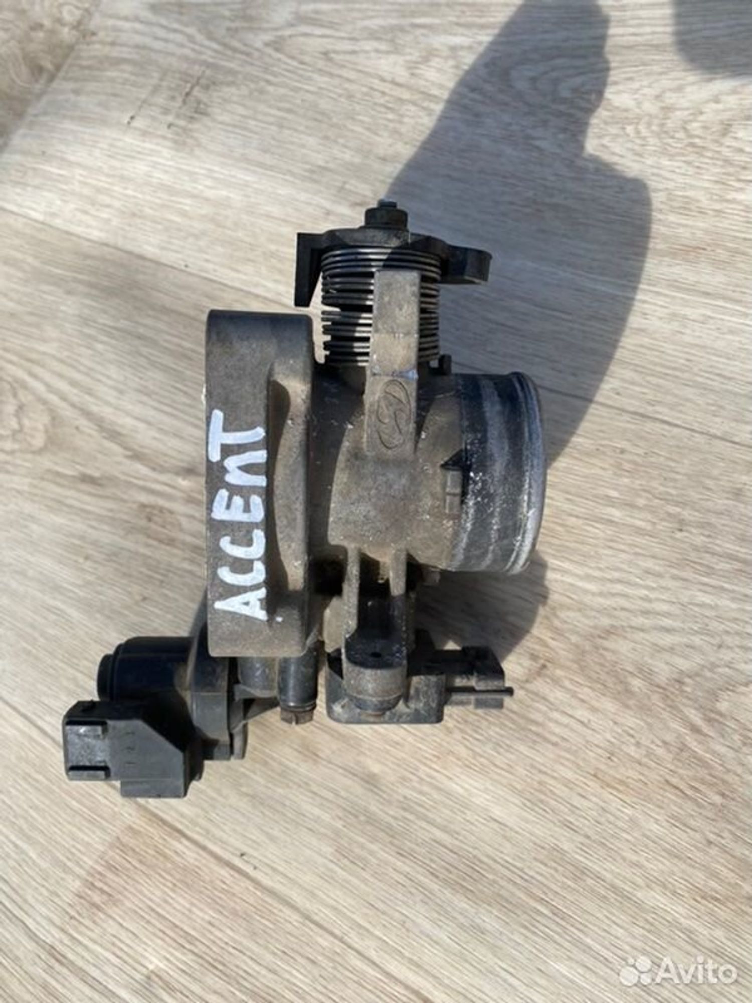 Дроссельная заслонка Hyundai Accent G4EB 2006, 2000 рублей, Семиозерка