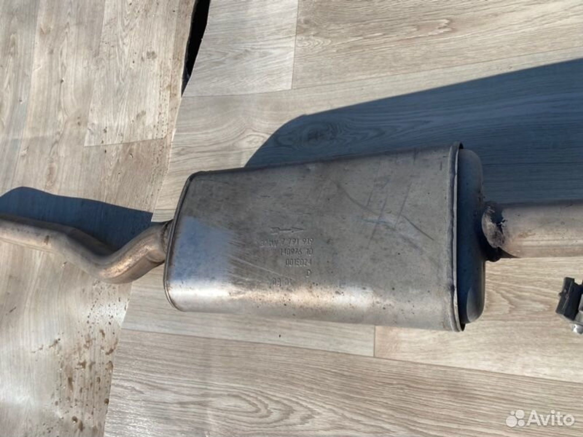 Глушитель в сборе Bmw 1 E87 M47D20 2006, 9000 рублей, Семиозерка