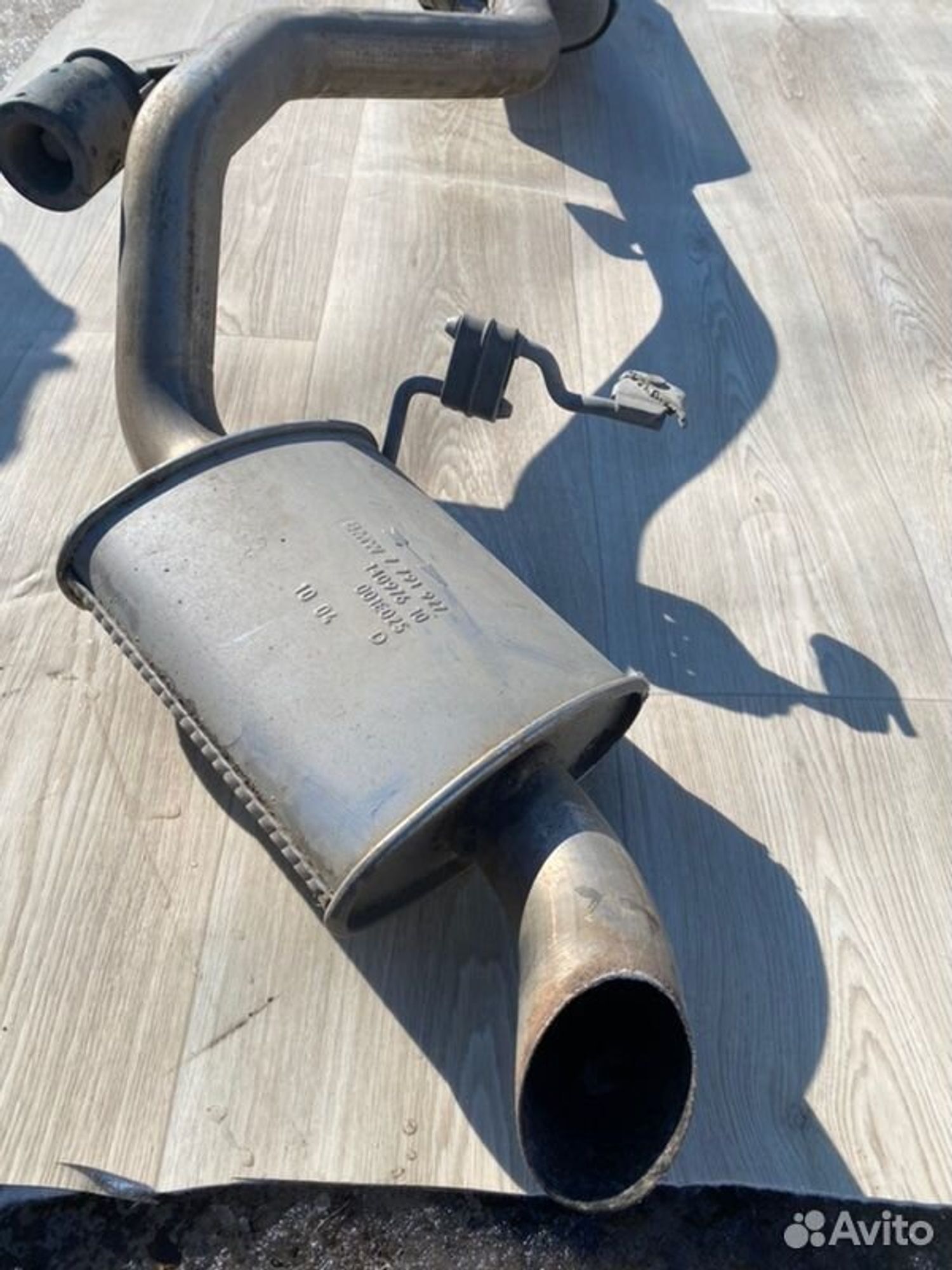 Глушитель в сборе Bmw 1 E87 M47D20 2006, 9000 рублей, Семиозерка