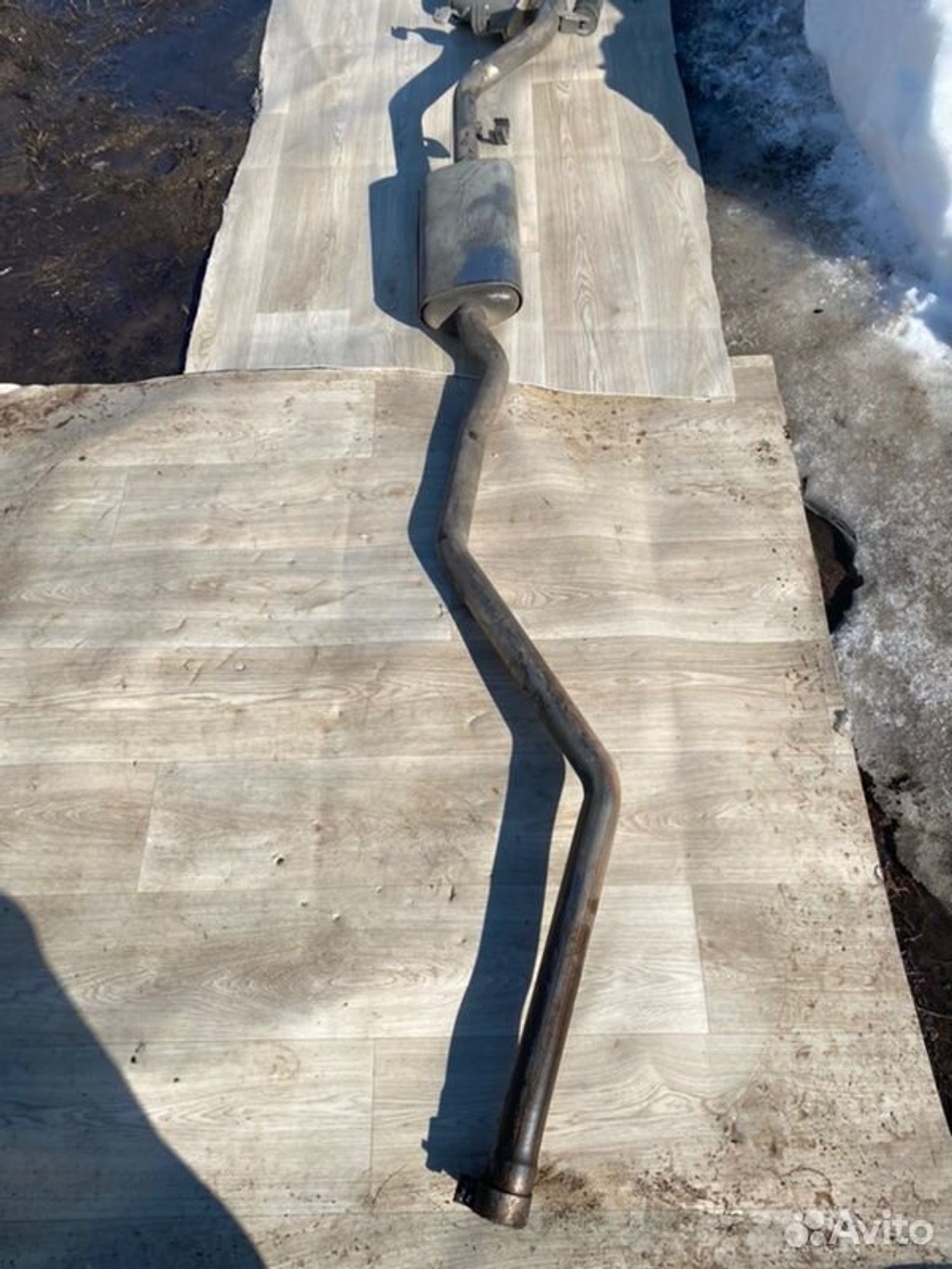 Глушитель в сборе Bmw 1 E87 M47D20 2006, 9000 рублей, Семиозерка