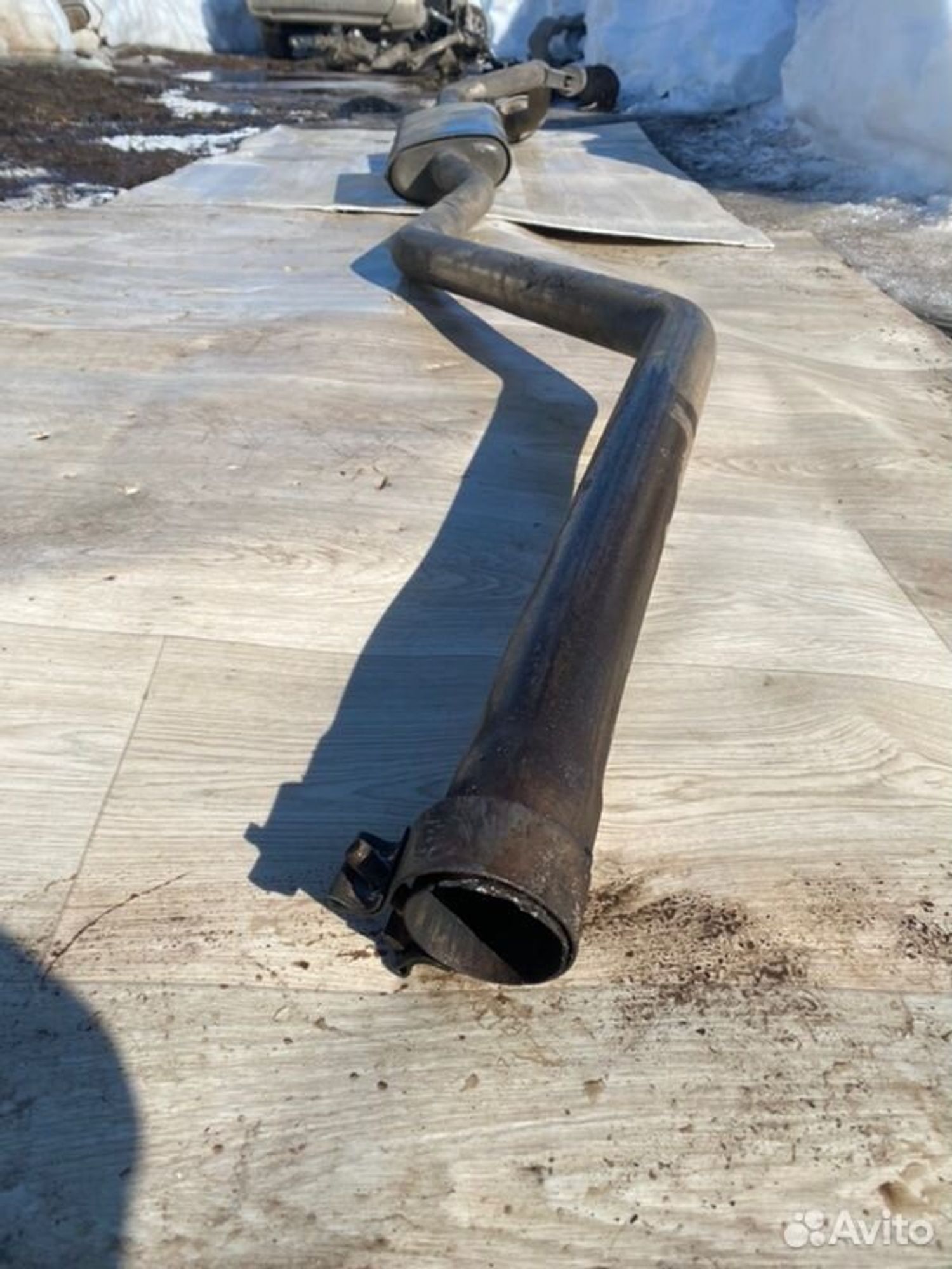 Глушитель в сборе Bmw 1 E87 M47D20 2006, 9000 рублей, Семиозерка