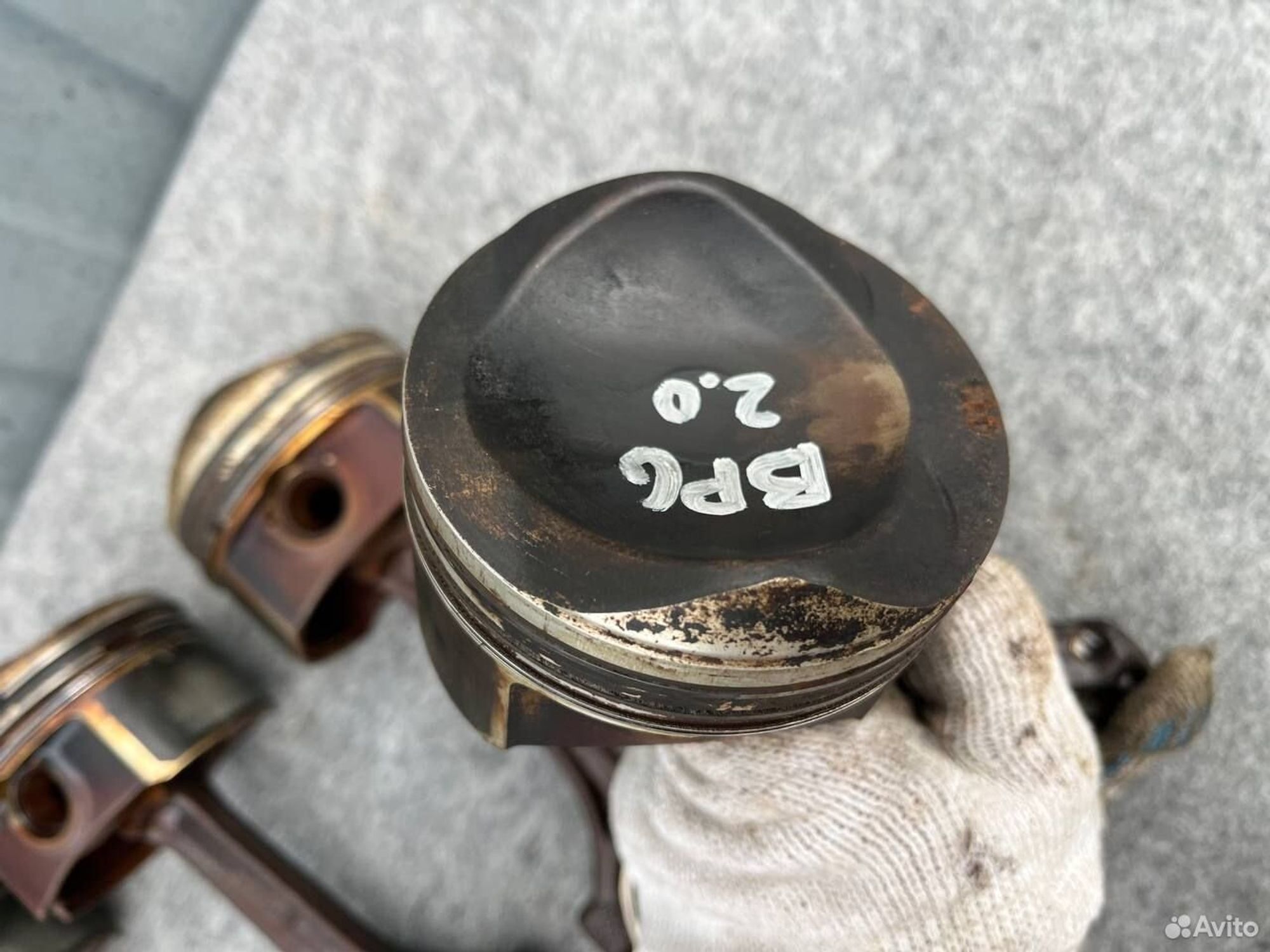 Поршень Audi a4 b7 2.0 tfsi bpg, 2000 рублей, Семиозерка