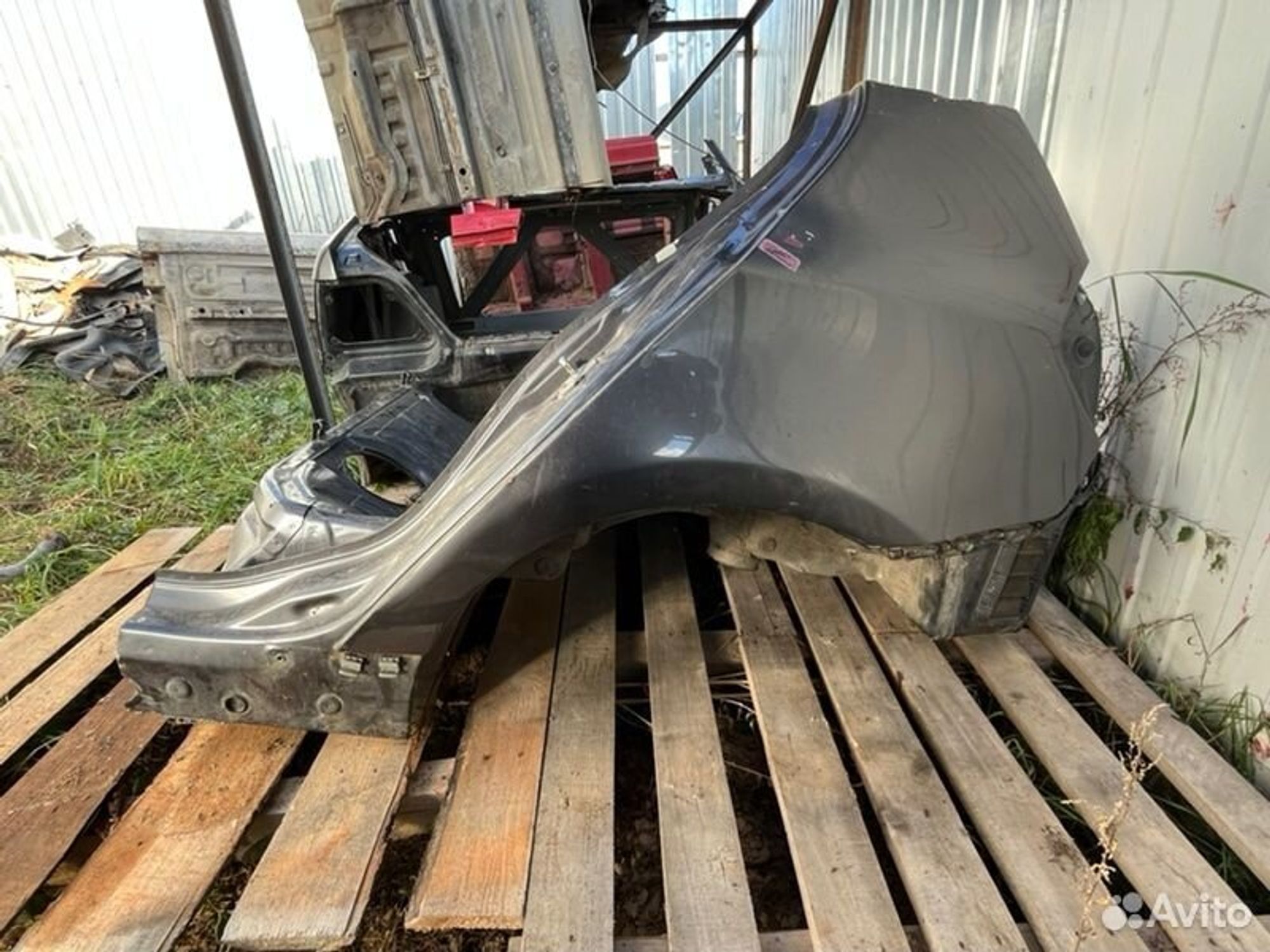 Крыло заднее левое Bmw 1 E87 M47D20 2006, 10000 рублей, Семиозерка