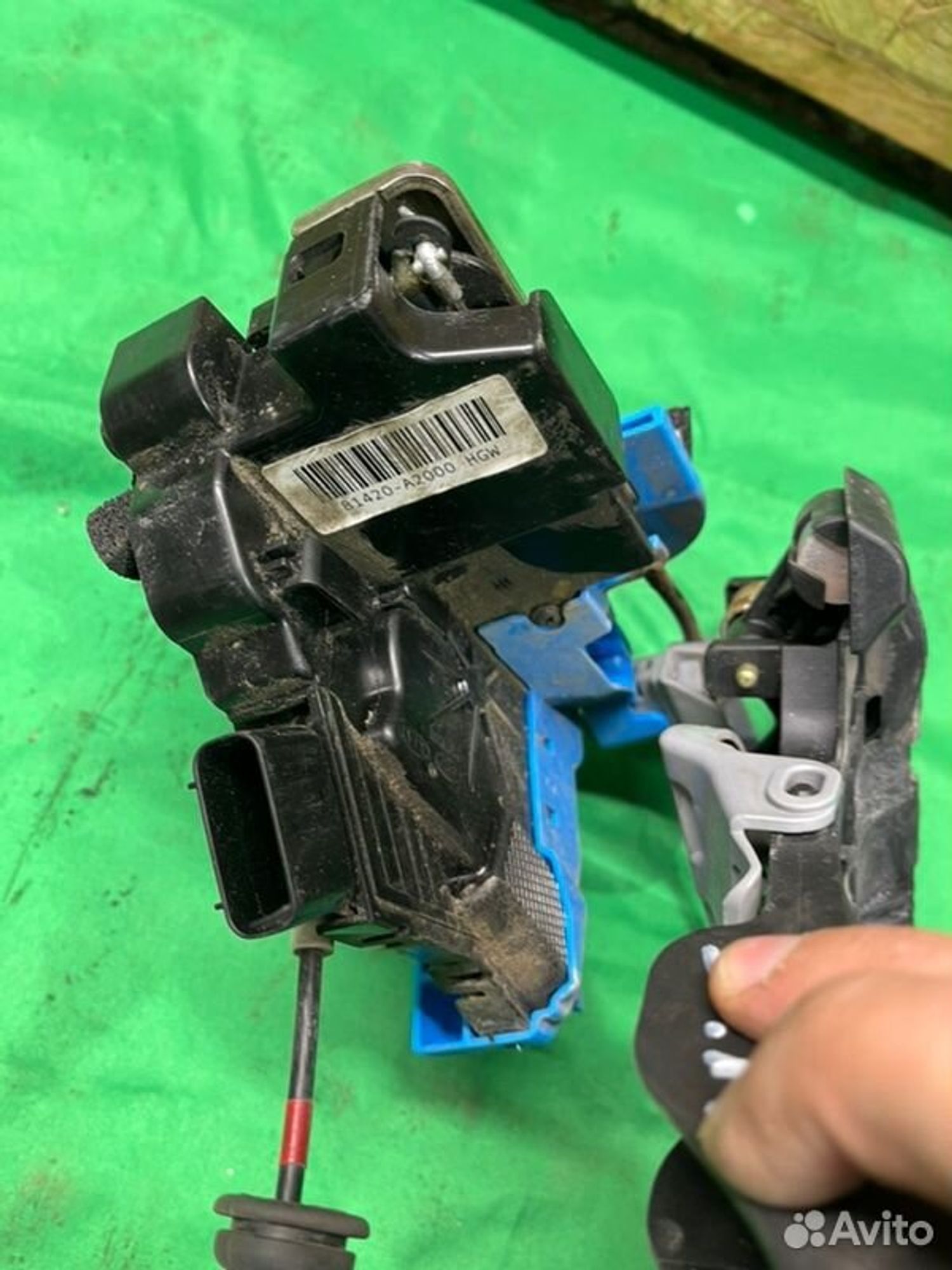 Замок боковой двери задний правый Kia Ceed JD G4FG, 2000 рублей, Семиозерка