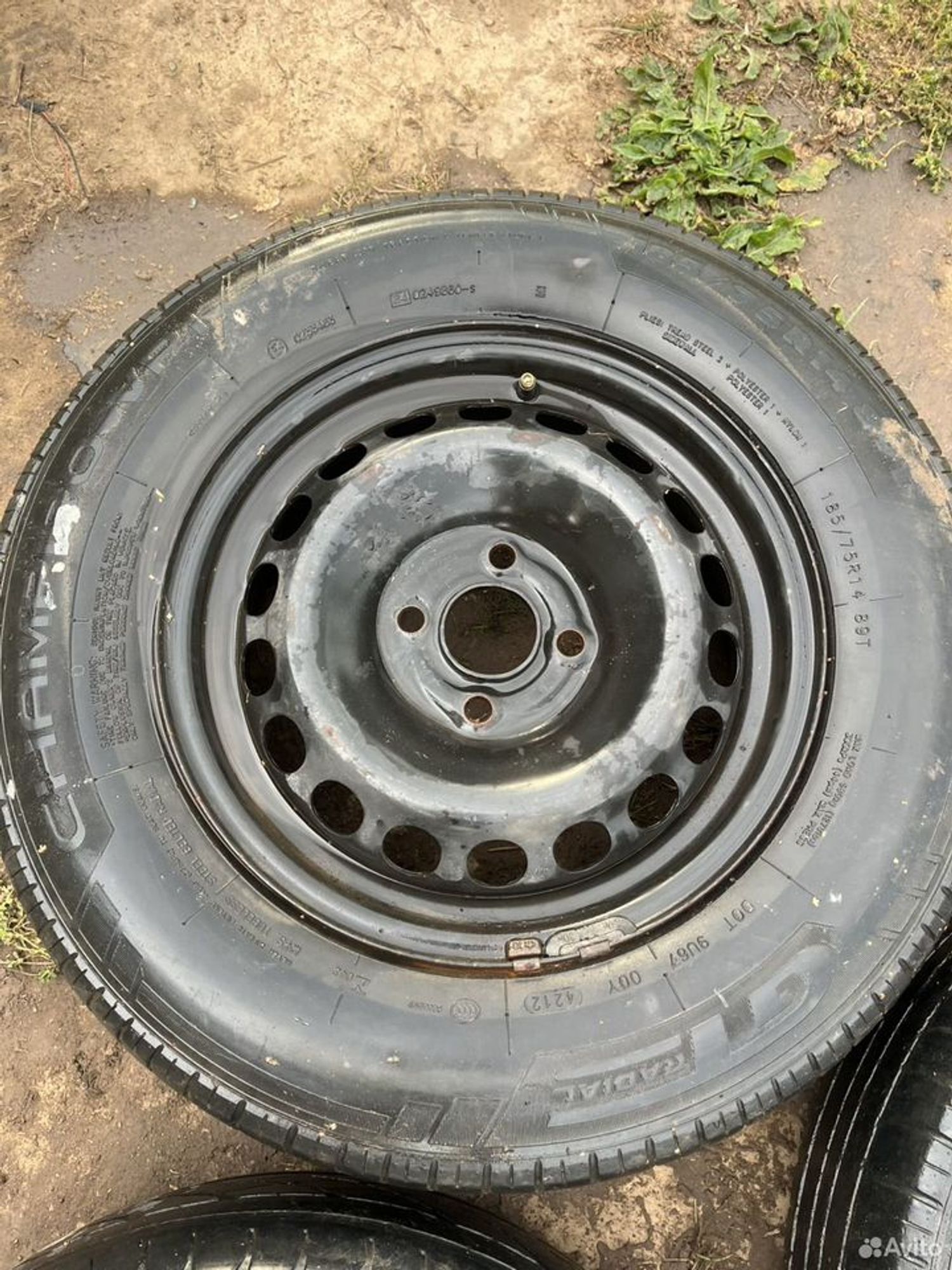 Штампованные диски General Motors 5.5×R14 4×100, 2000 рублей, Семиозерка