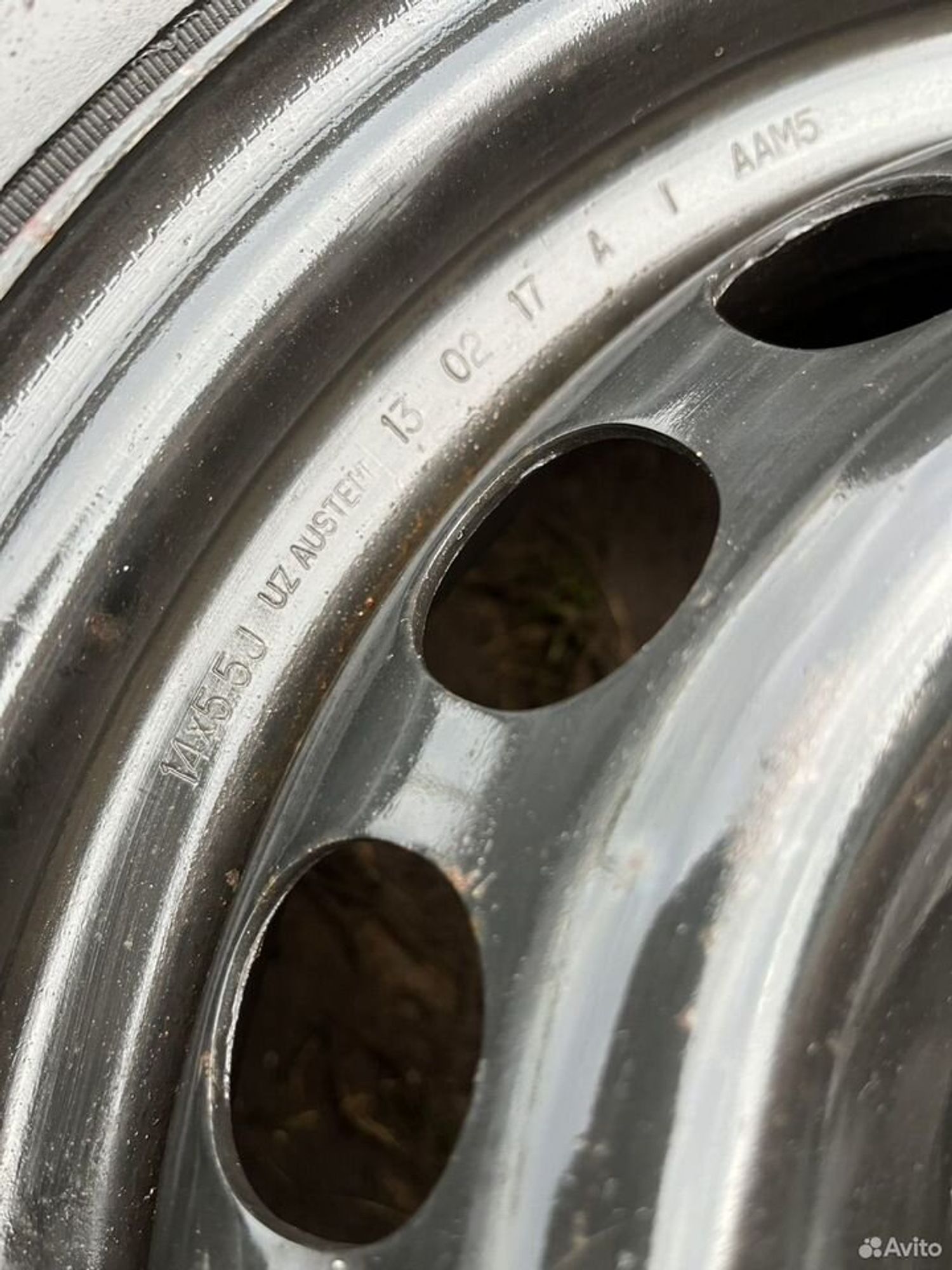 Штампованные диски General Motors 5.5×R14 4×100, 2000 рублей, Семиозерка