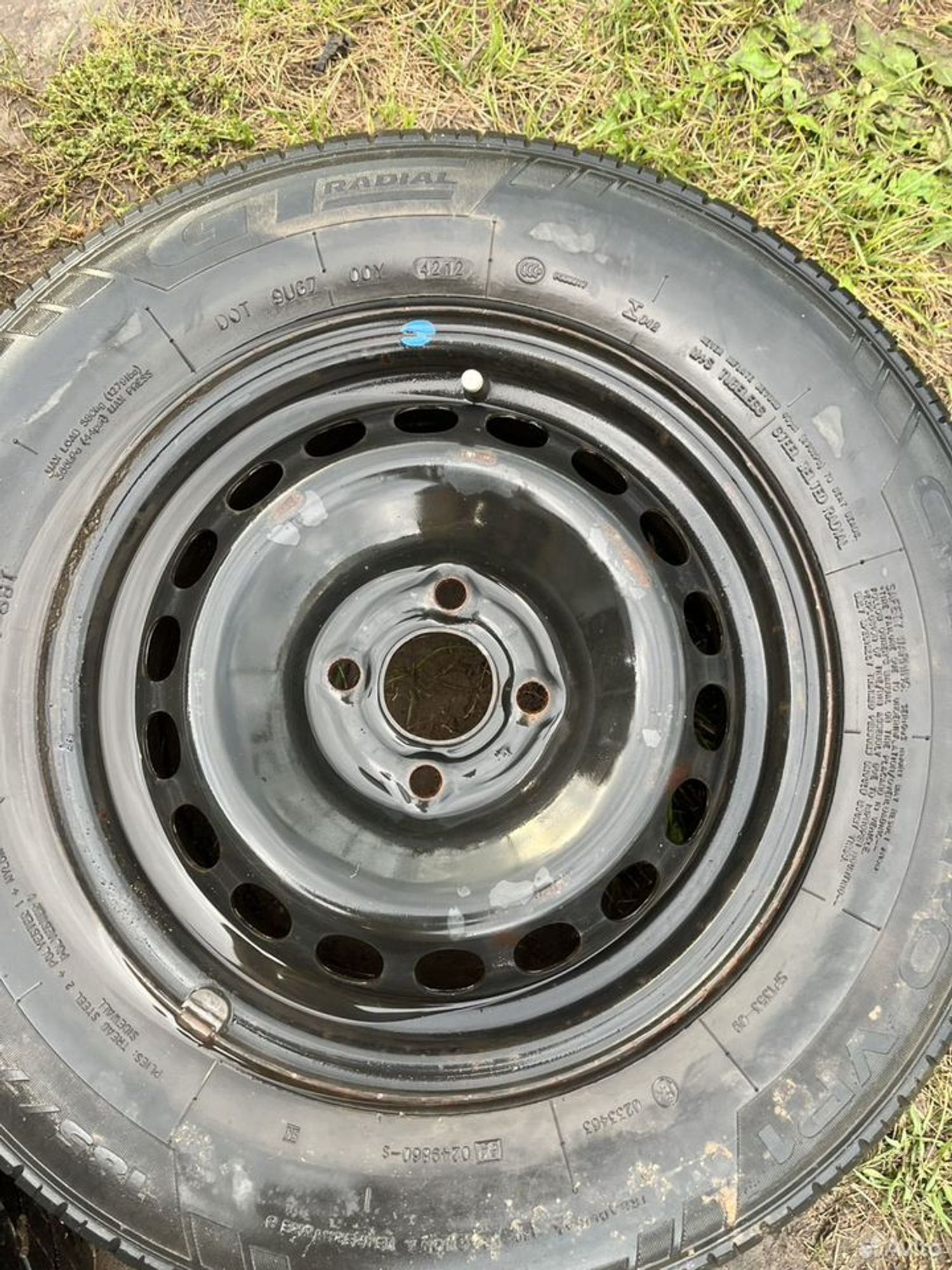 Штампованные диски General Motors 5.5×R14 4×100, 2000 рублей, Семиозерка