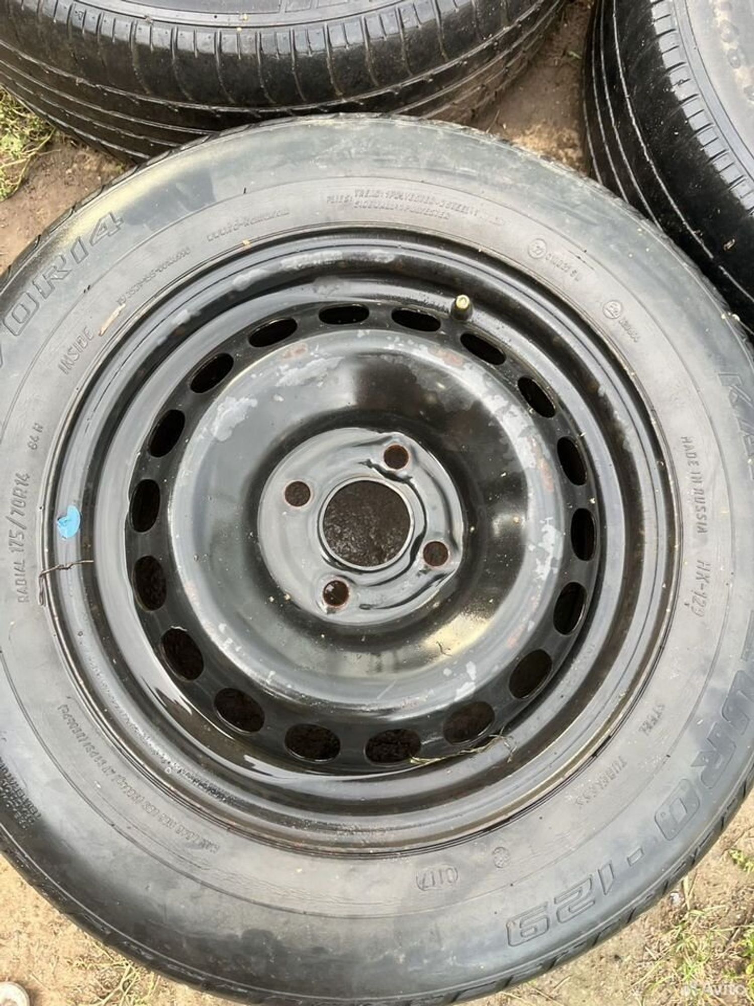 Штампованные диски General Motors 5.5×R14 4×100, 2000 рублей, Семиозерка