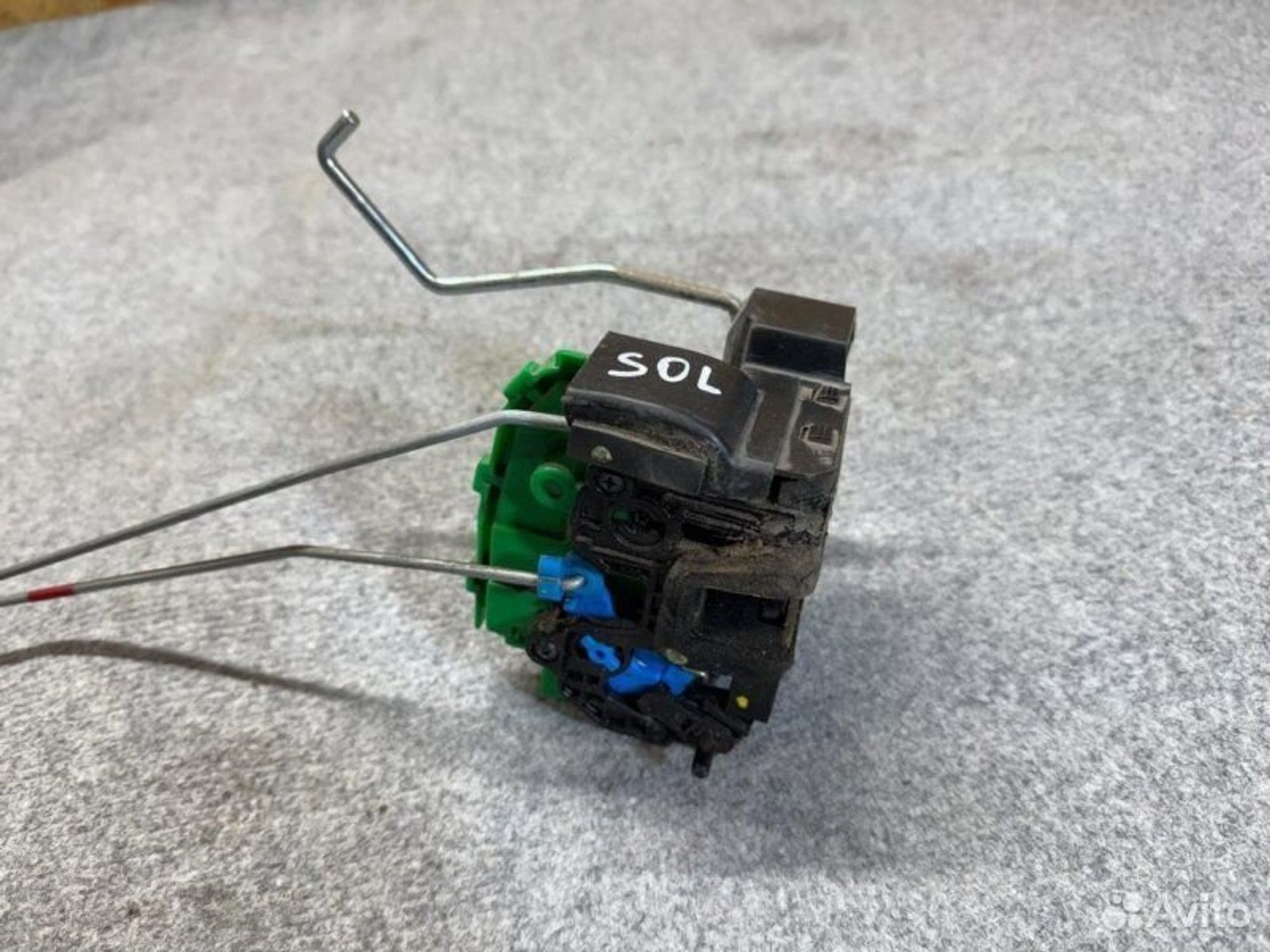 Замок боковой двери задний правый Hyundai Solaris, 1500 рублей, Семиозерка