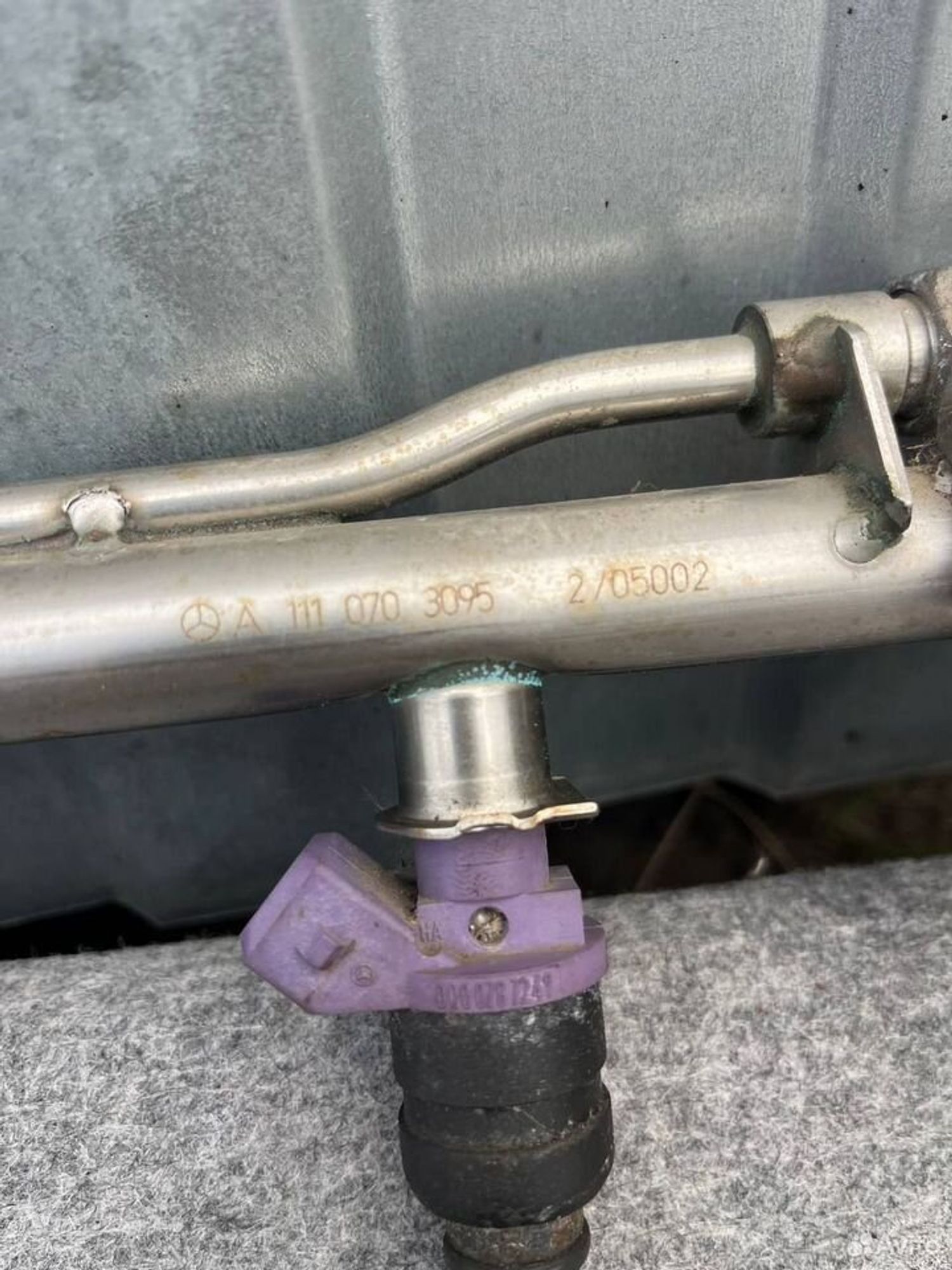 Рампа топливная Mercedes CL 203 111.981, 10000 рублей, Семиозерка