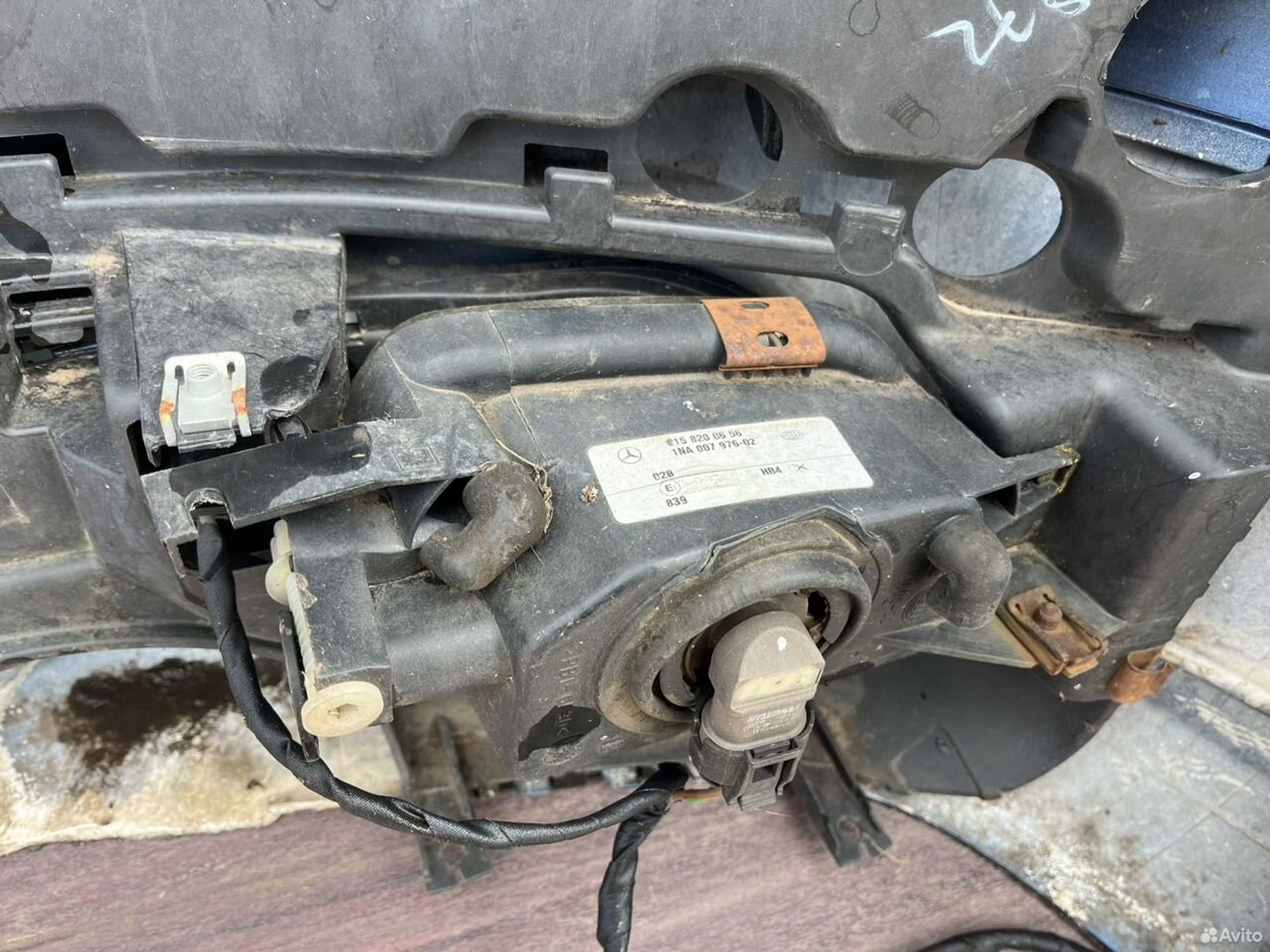 Бампер передний Mercedes w203, 20000 рублей, Семиозерка