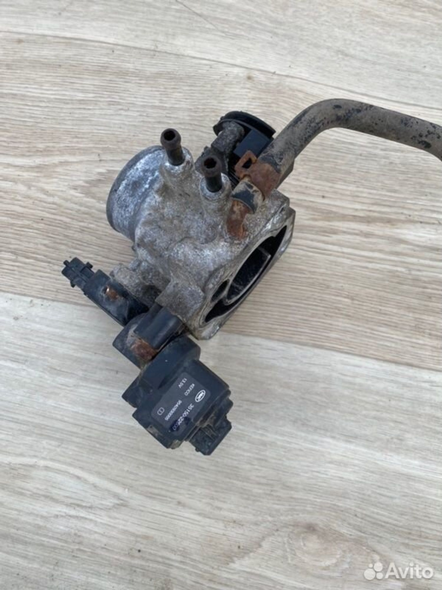 Дроссельная заслонка Hyundai Accent G4EB 2006, 1500 рублей, Семиозерка