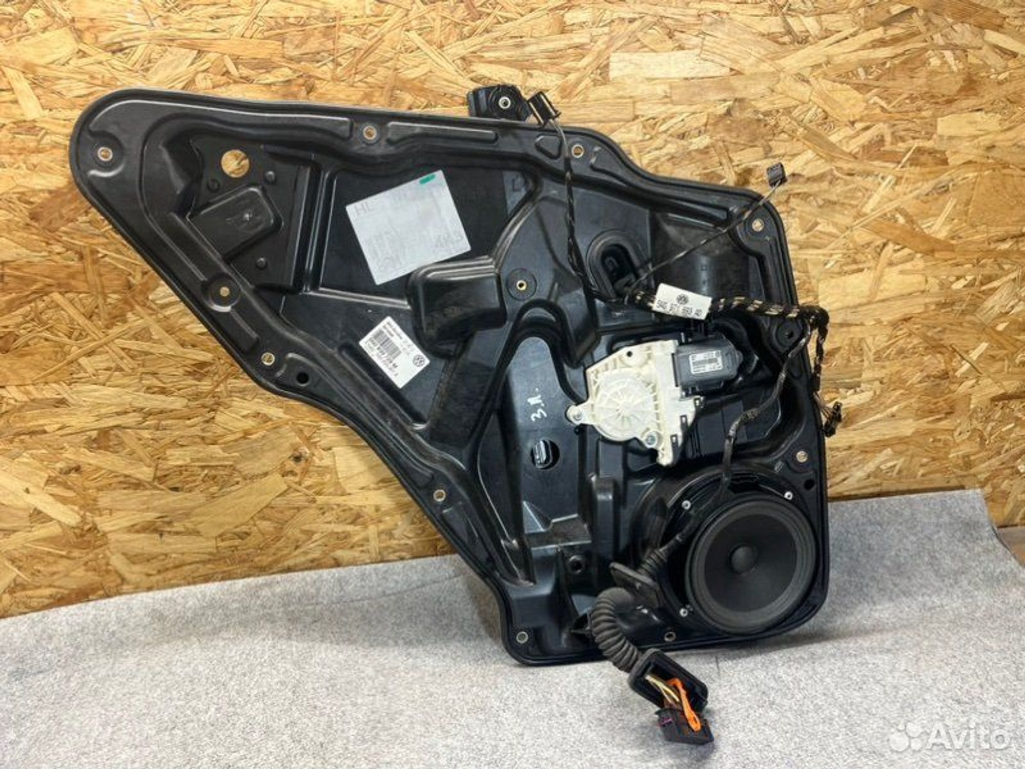 Стеклоподъемный механизм задний левый Volkswagen, 2000 рублей, Семиозерка