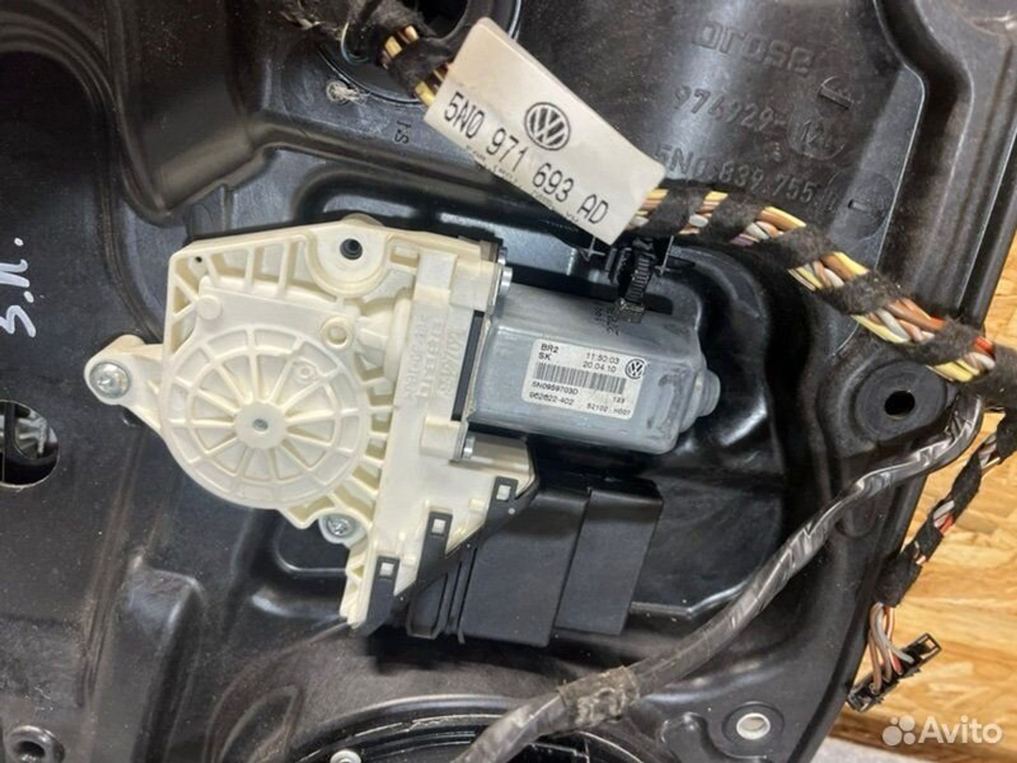 Стеклоподъемный механизм задний левый Volkswagen, 2000 рублей, Семиозерка