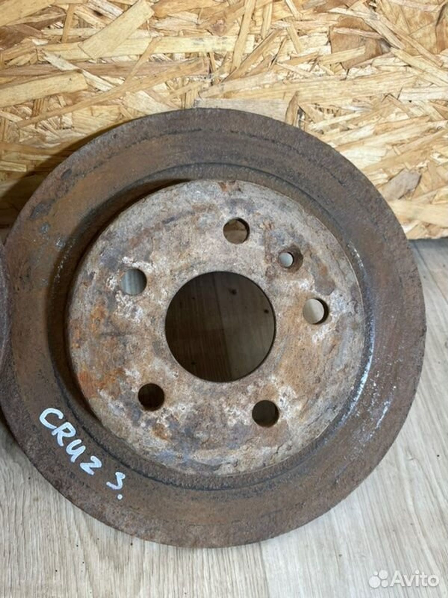 Диск тормозной задний Chevrolet Cruz J300 F16D3, 1800 рублей, Семиозерка