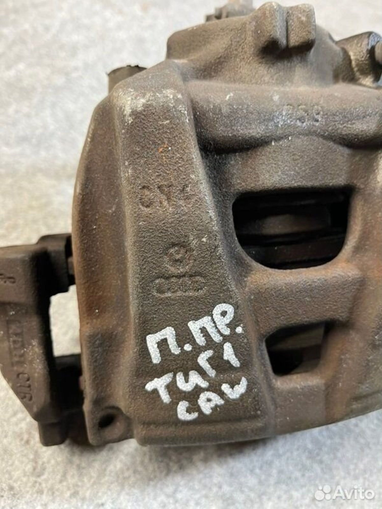 Суппорт тормозной передний правый Volkswagen, 3000 рублей, Семиозерка