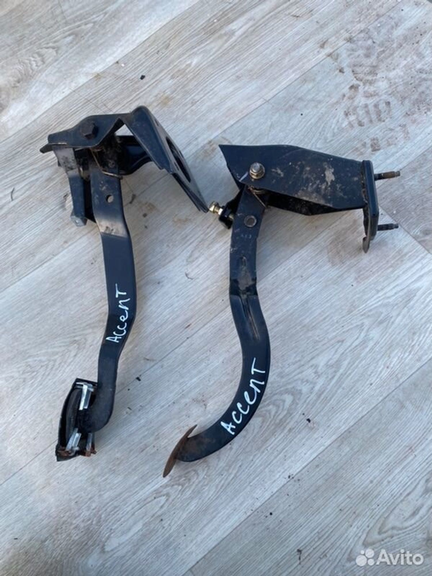 Педаль газа Hyundai Accent G4EB 2006, 700 рублей, Семиозерка