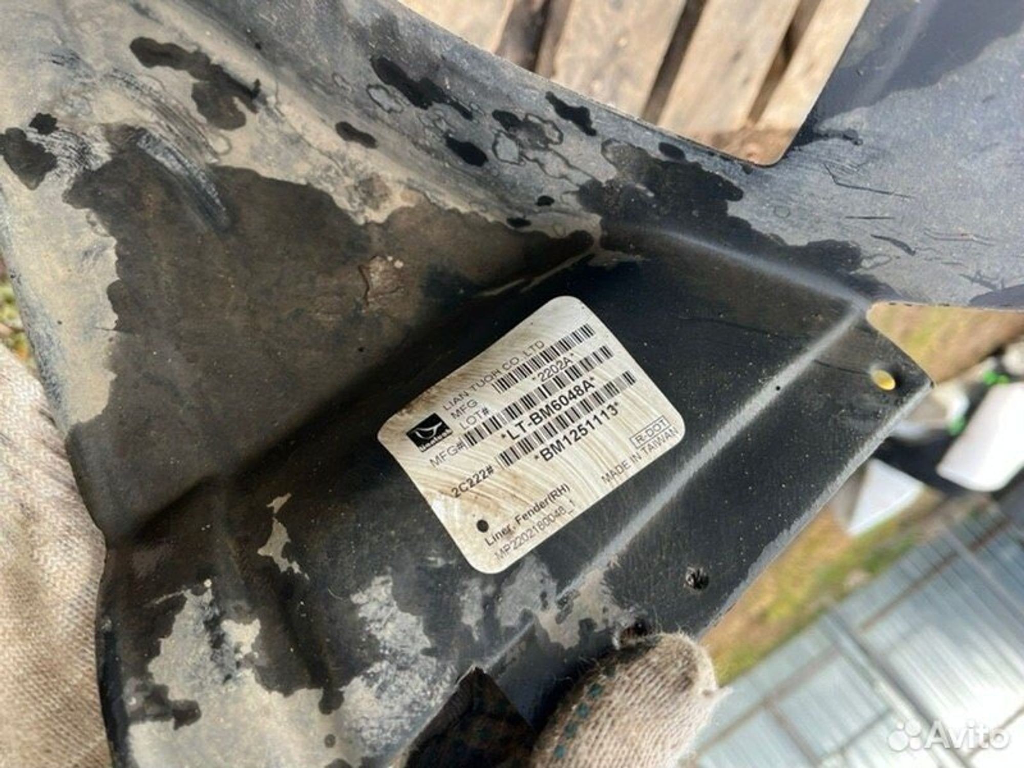 Подкрылок задний Bmw X5 E53 M54B30 2002, 1000 рублей, Семиозерка