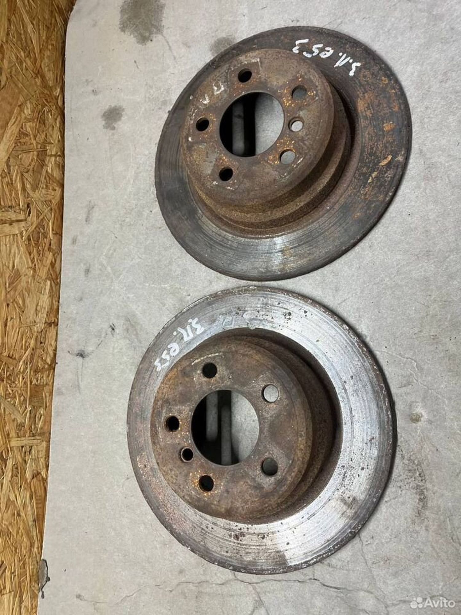 Диски тормозные задний BMW E53, 3500 рублей, Семиозерка