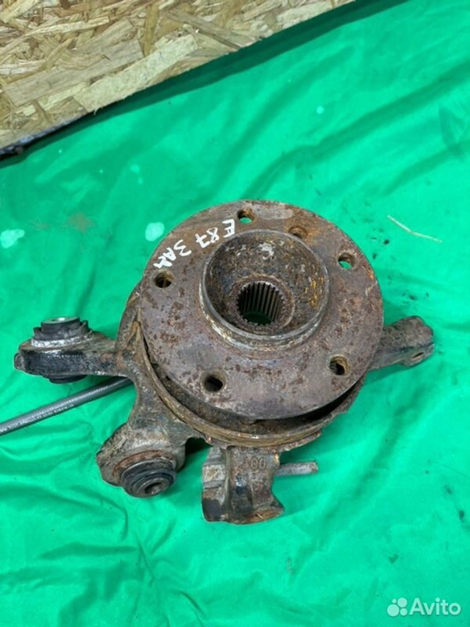 Ступица задняя левая Bmw 1 E87 M47D20 2006, 2000 рублей, Семиозерка