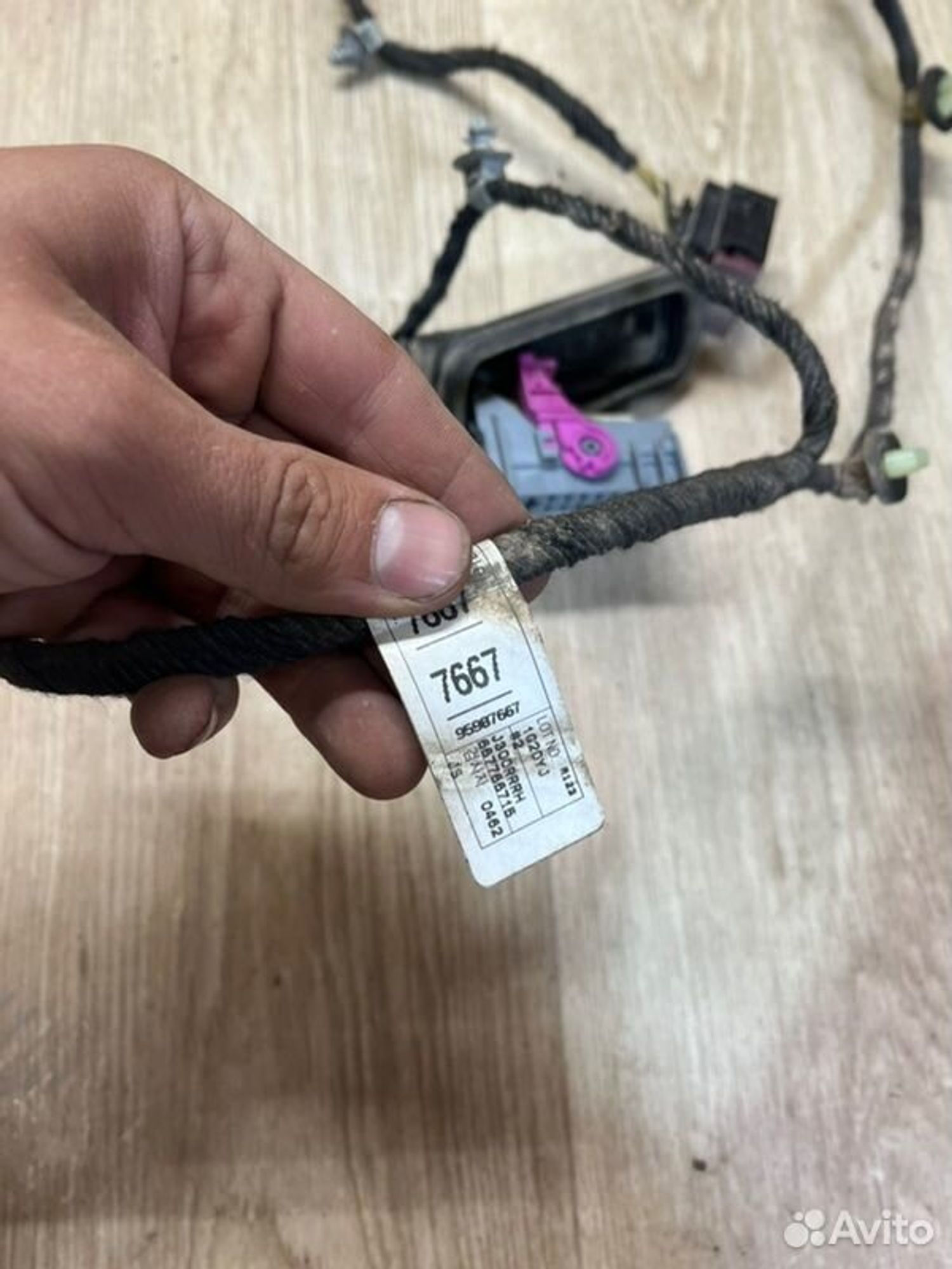 Проводка двери задняя правая Chevrolet Cruz J300, 700 рублей, Семиозерка