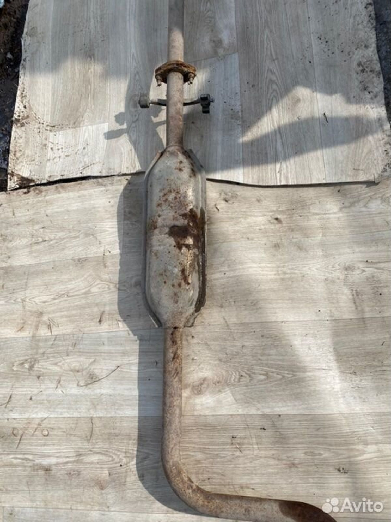 Резонатор глушителя Hyundai Accent G4EB 2006, 1800 рублей, Семиозерка