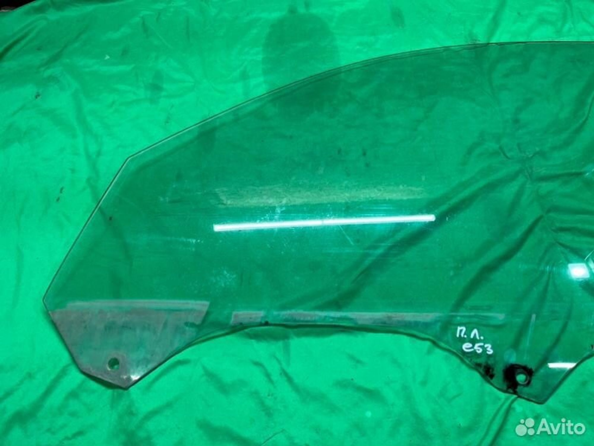 Стекло двери переднее левое Bmw X5 E53 M54B30 2002, 2500 рублей, Семиозерка