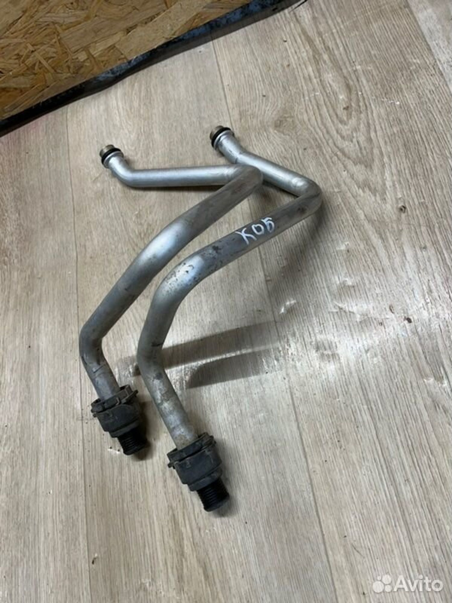 Трубка радиатора печки Chevrolet Cobalt B15D2 2015, 2000 рублей, Семиозерка