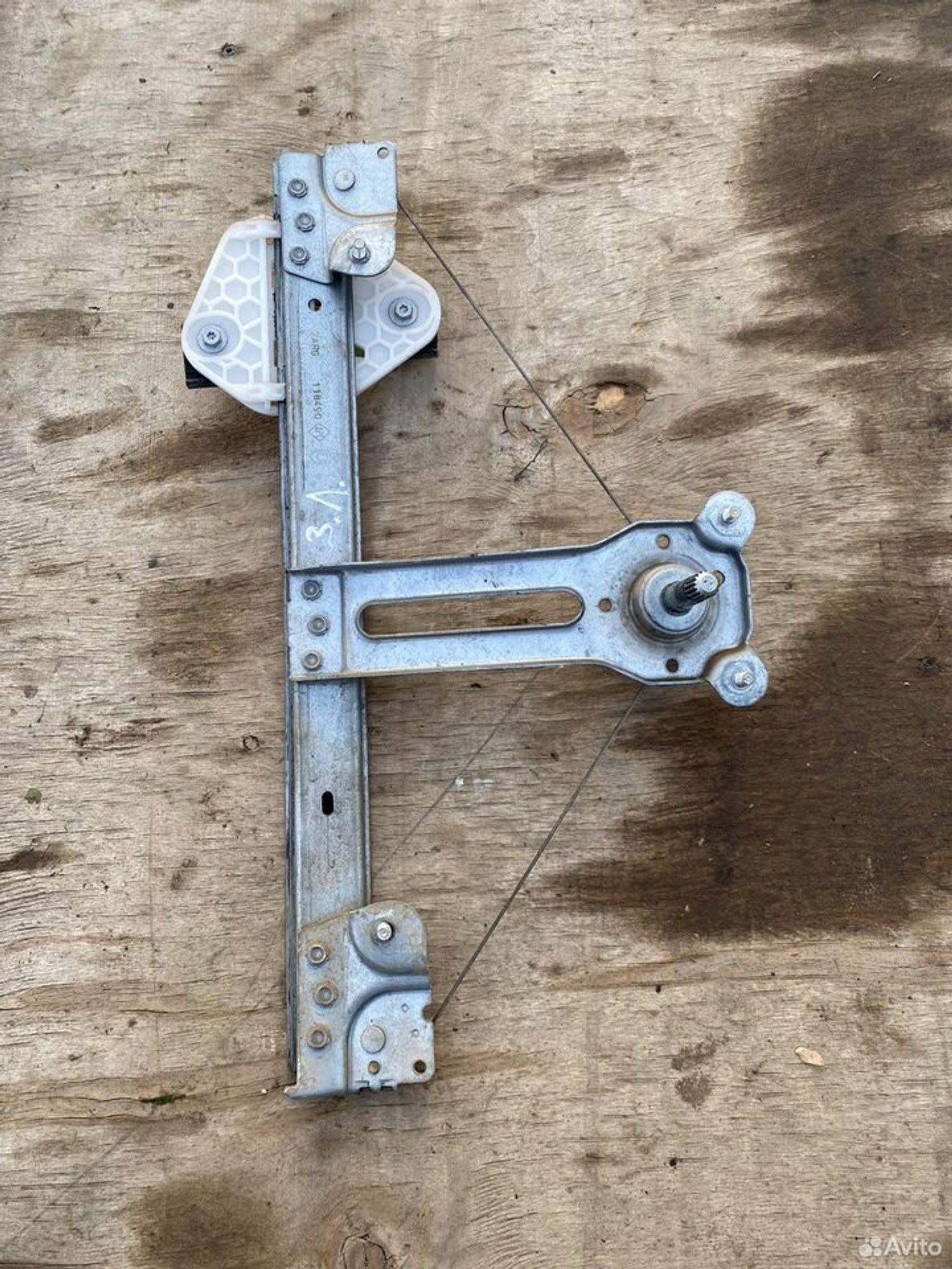 Стеклоподьемник задний левый Logan largus, 800 рублей, Семиозерка