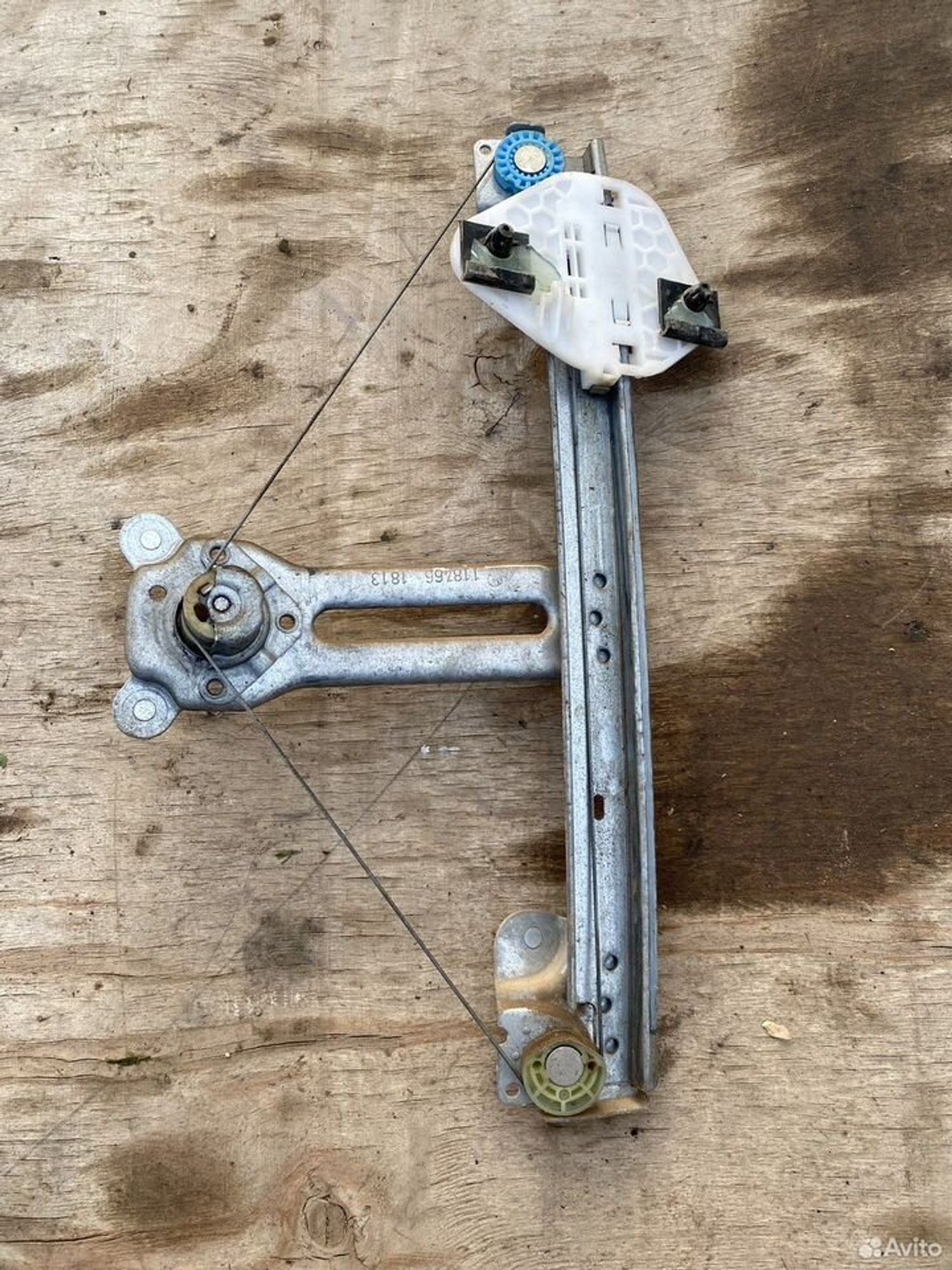 Стеклоподьемник задний левый Logan largus, 800 рублей, Семиозерка