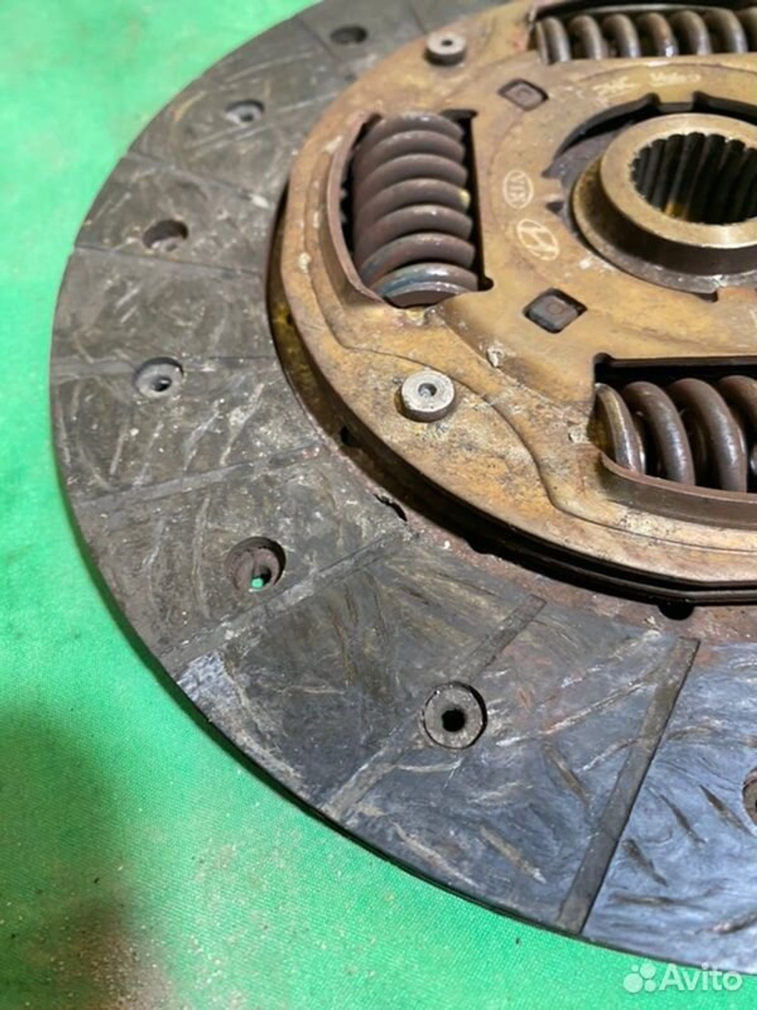 Диск сцепления Hyundai Accent G4EB 2006, 1700 рублей, Семиозерка