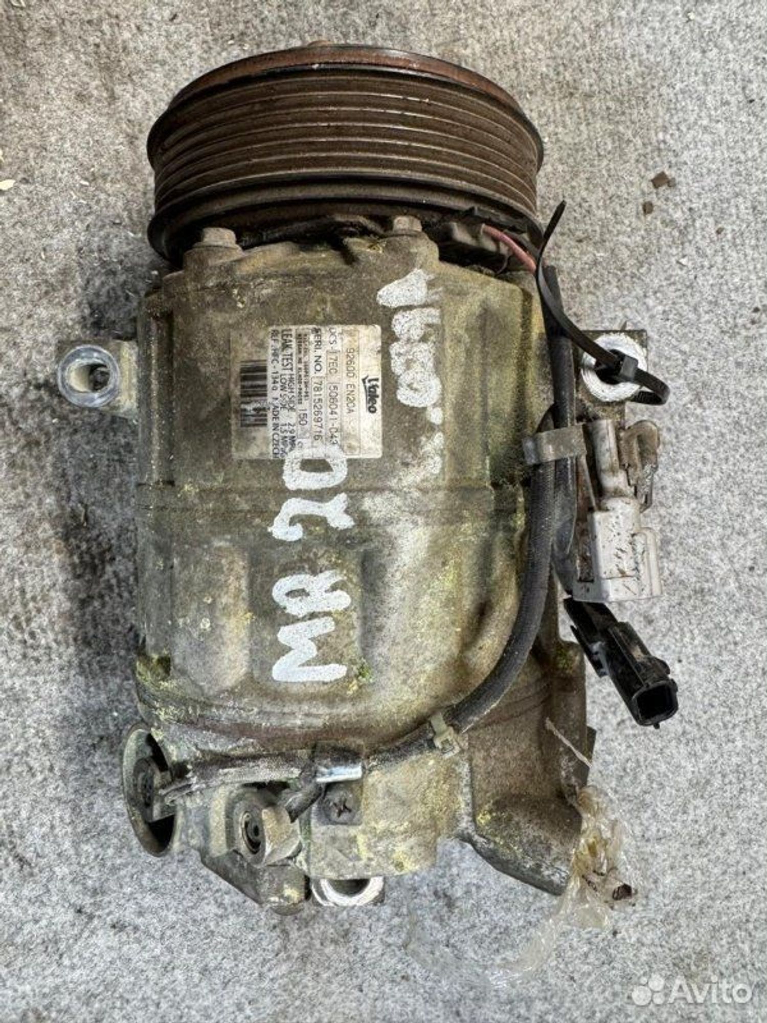 Компрессор кондиционера Nissan X-Trail T-31 MR-20, 7000 рублей, Семиозерка