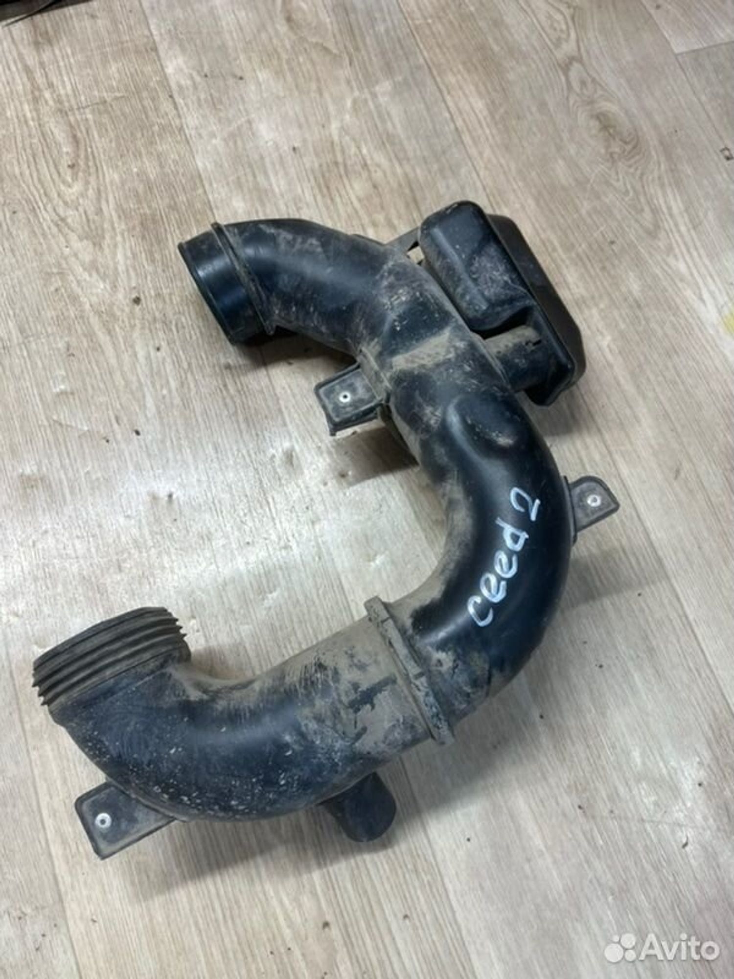 Патрубок воздушного фильтра Kia Ceed JD G4FG 2013, 2000 рублей, Семиозерка