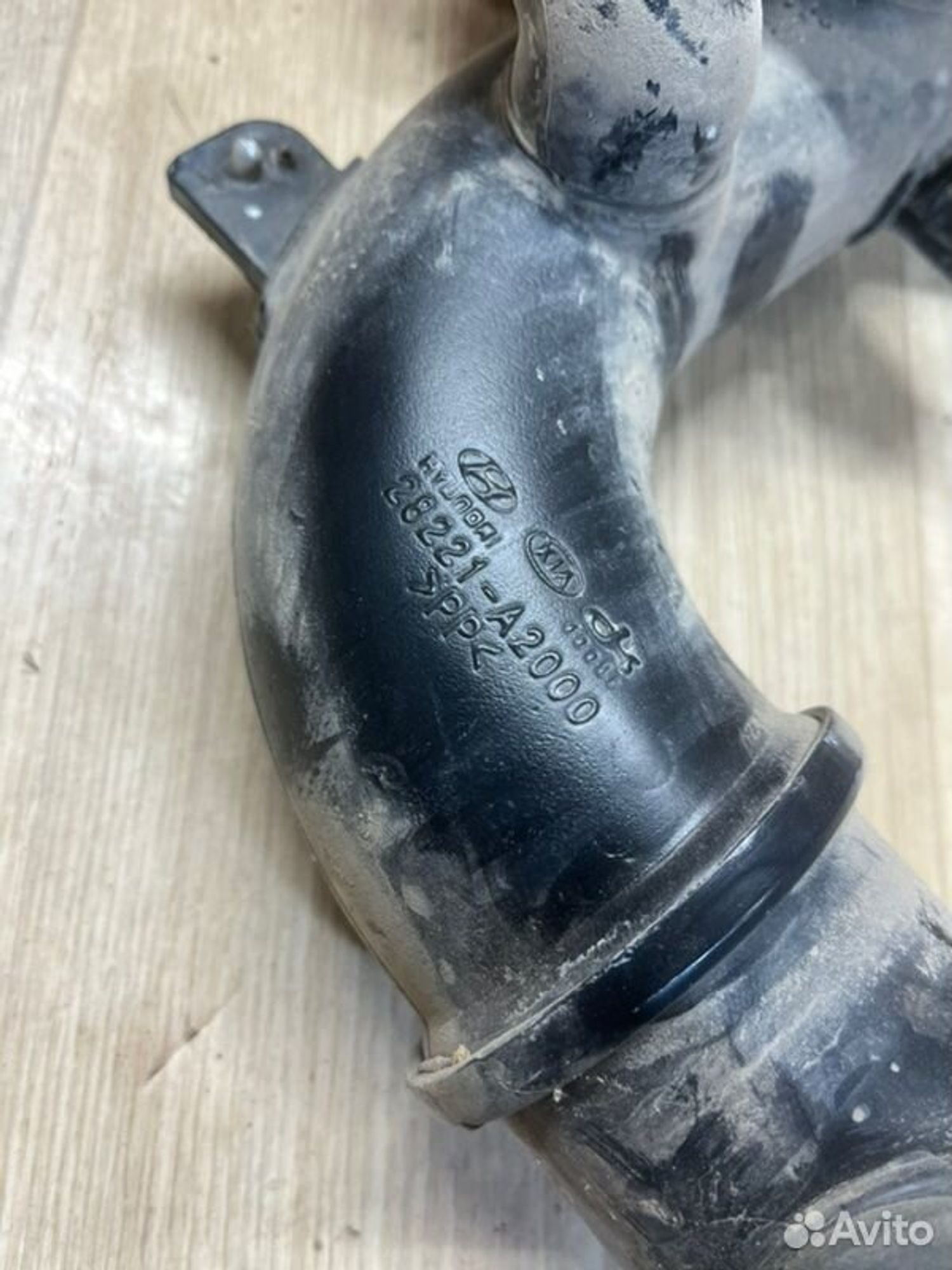 Патрубок воздушного фильтра Kia Ceed JD G4FG 2013, 2000 рублей, Семиозерка