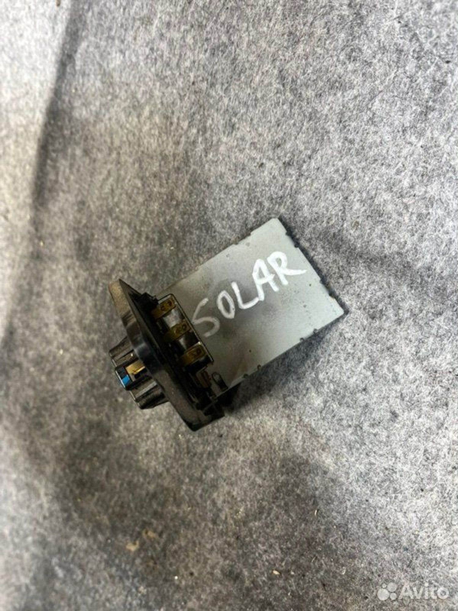 Резистор печки Hyundai Solaris G4FC 2013, 800 рублей, Семиозерка