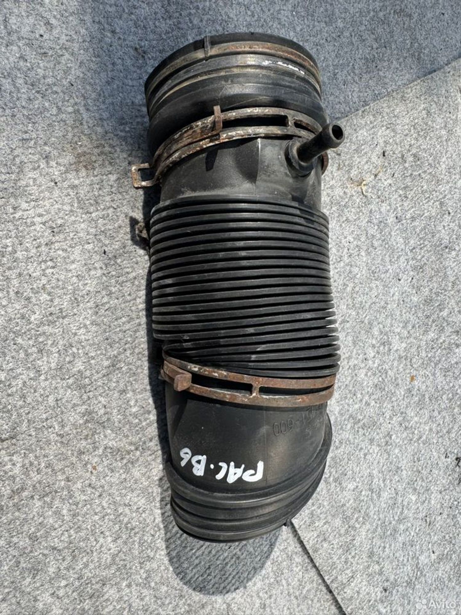 Гофра воздушного фильтра Volkswagen Passat b6, 1500 рублей, Семиозерка