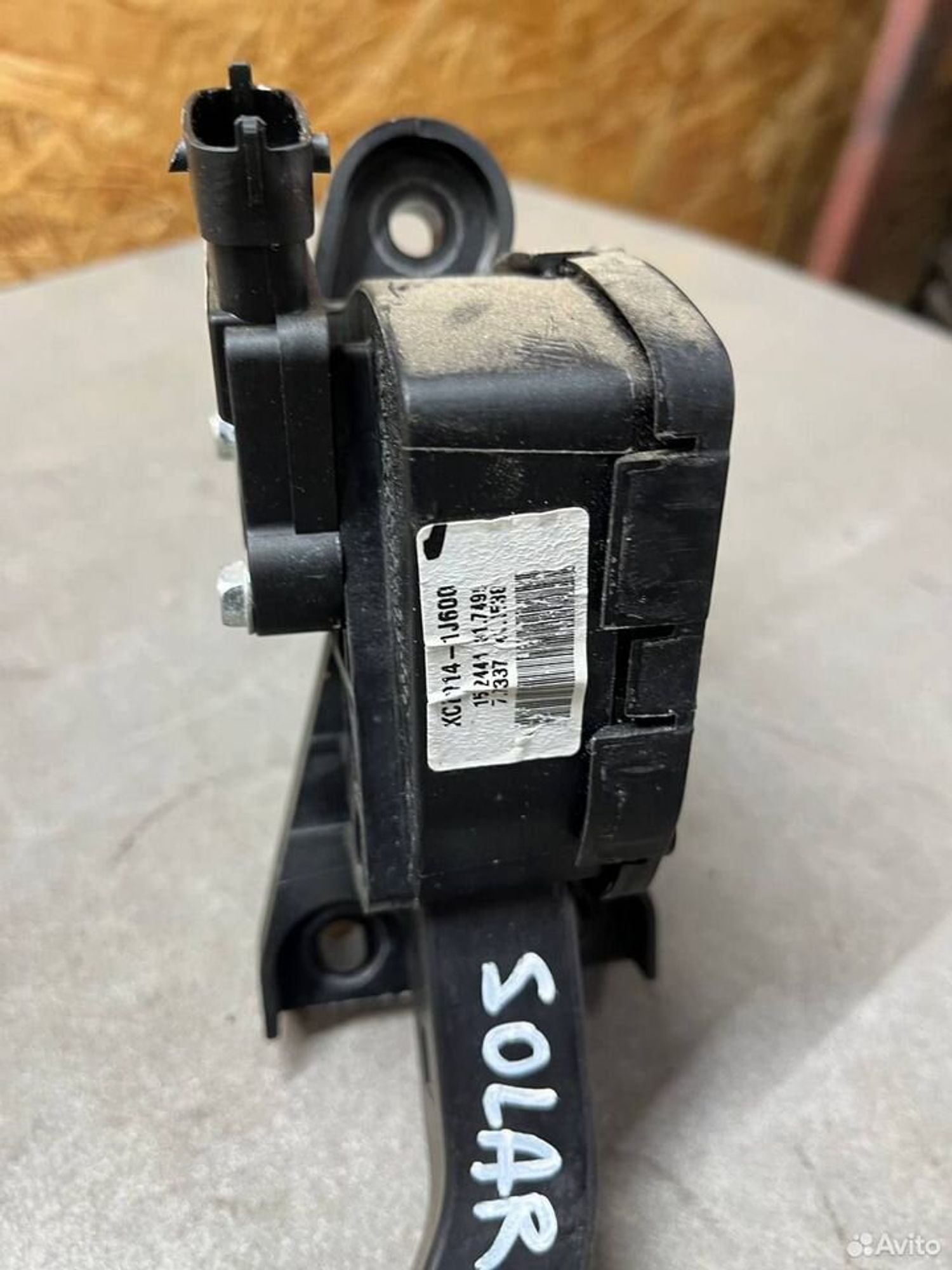 Педаль газа Hyundai Solaris 1, 1100 рублей, Семиозерка