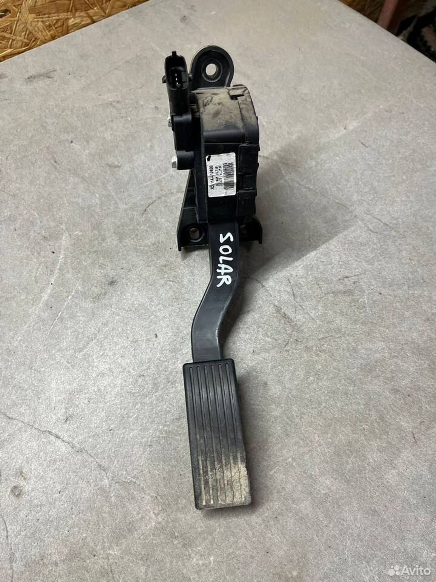 Педаль газа Hyundai Solaris 1, 1100 рублей, Семиозерка