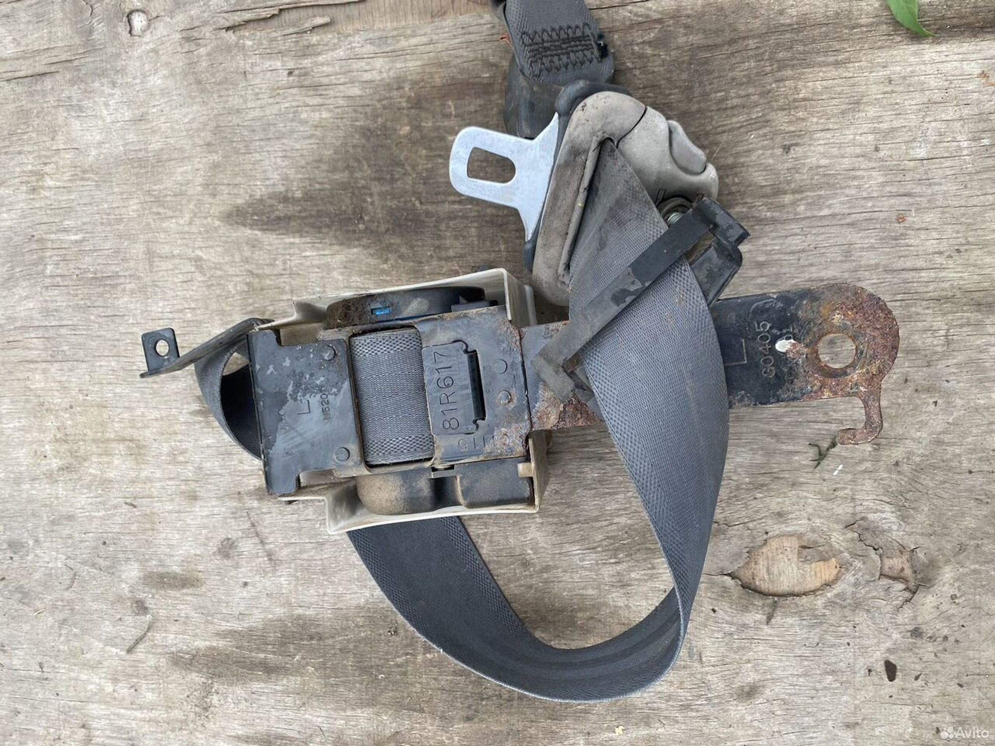 Ремень безопасности передний левый galant 7, 900 рублей, Семиозерка