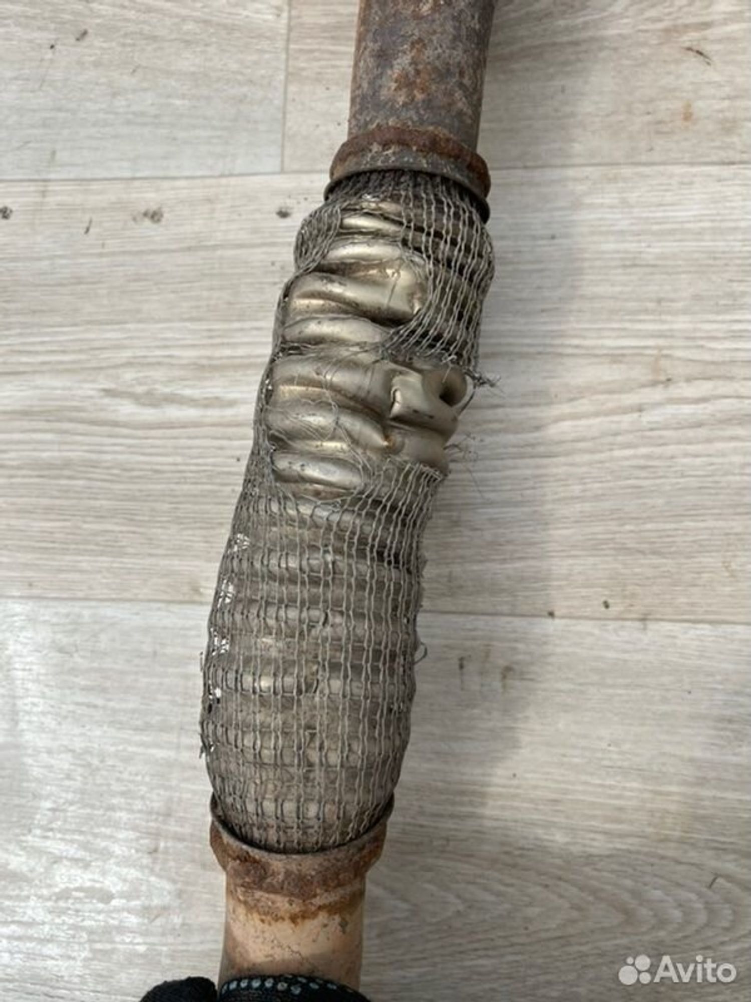 Приемная труба глушителя Daewoo Nexia N150 F16D3, 1000 рублей, Семиозерка