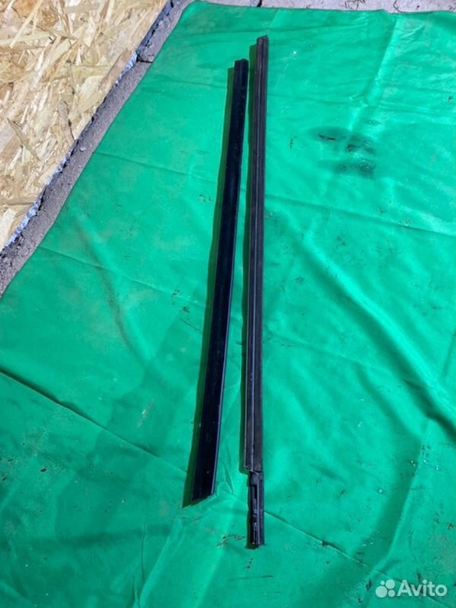 Уплотнитель стекла двери Kia Picanto 2 G4LA 2013, 1000 рублей, Семиозерка